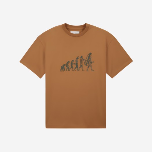나이키 스니커 에볼루션 숏슬리브 티셔츠 플랙스 - 아시아