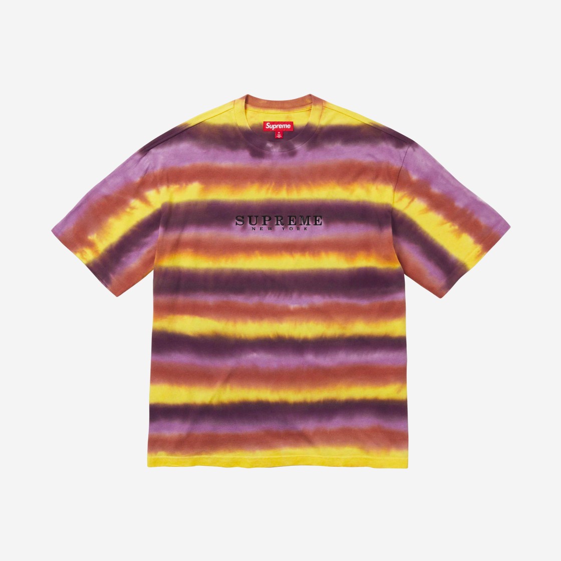 Supreme Dyed Stripe S/S Top Multicolor - 23FW 상세 이미지 1