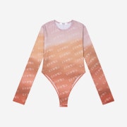 Porta Graphic Bodysuit Orange