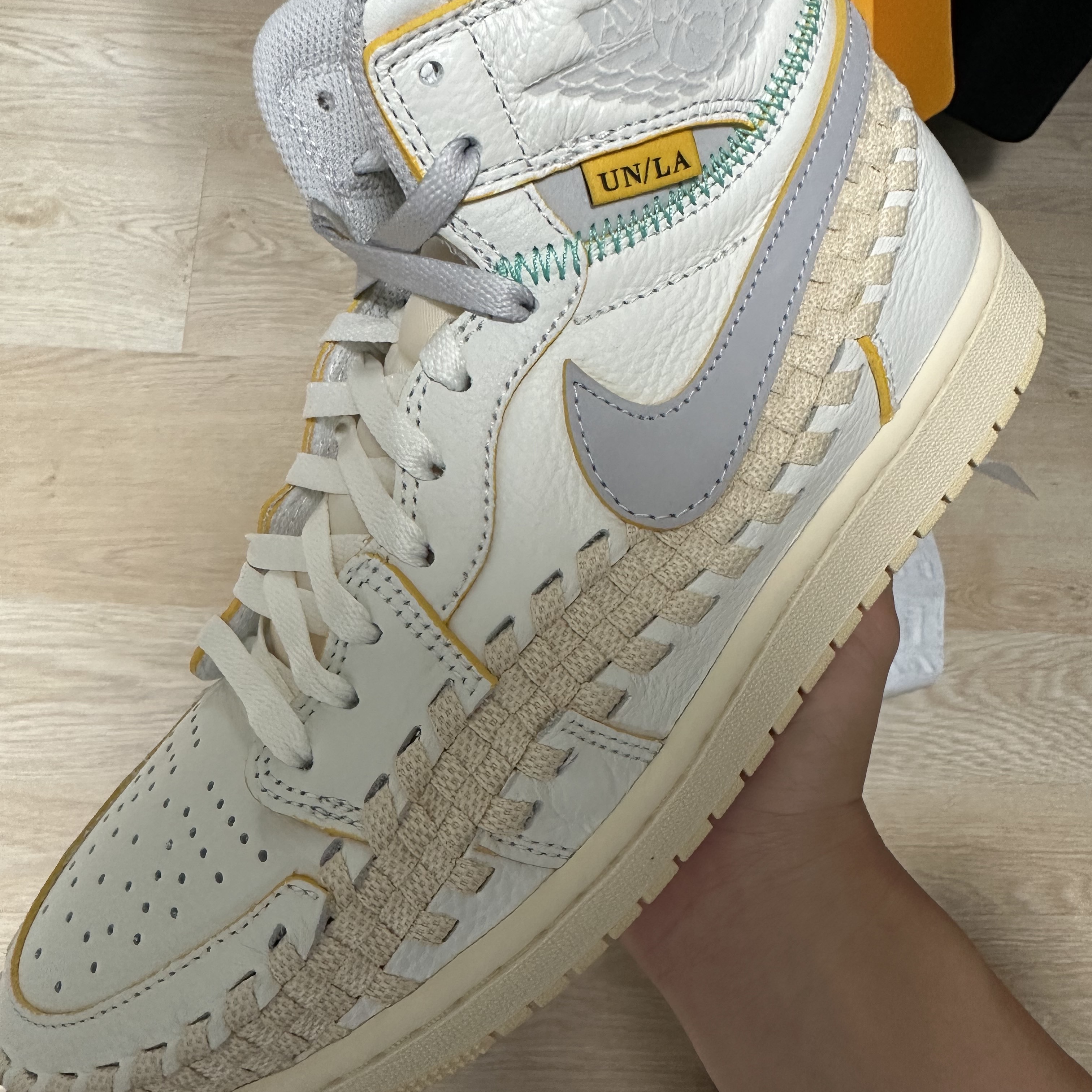 Jordan 1 x Bephies Beauty Supply x Union Retro High OG SP Summer '96 착용 스타일 - 2