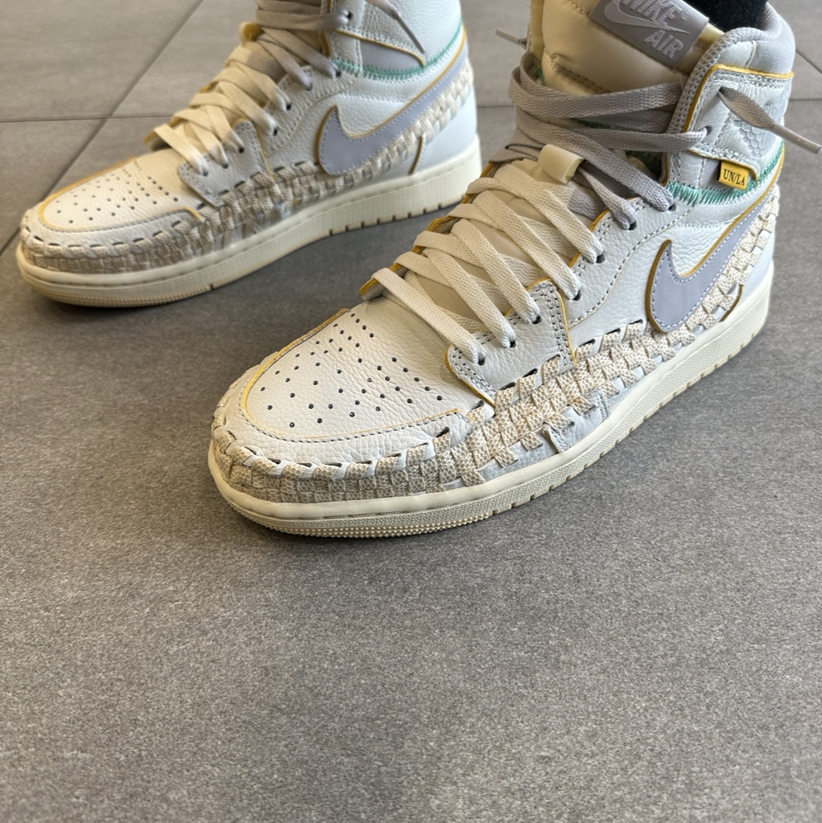 Jordan 1 x Bephies Beauty Supply x Union Retro High OG SP Summer '96 착용 스타일 - 1