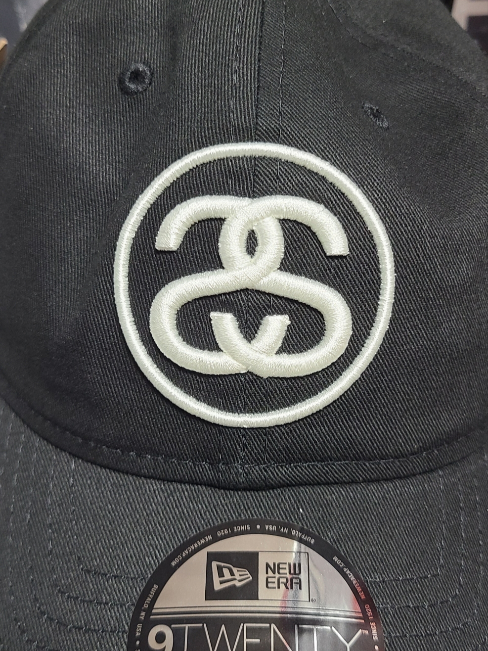 Stussy SS Link 9Twenty Cap Black 착용 스타일 - 2