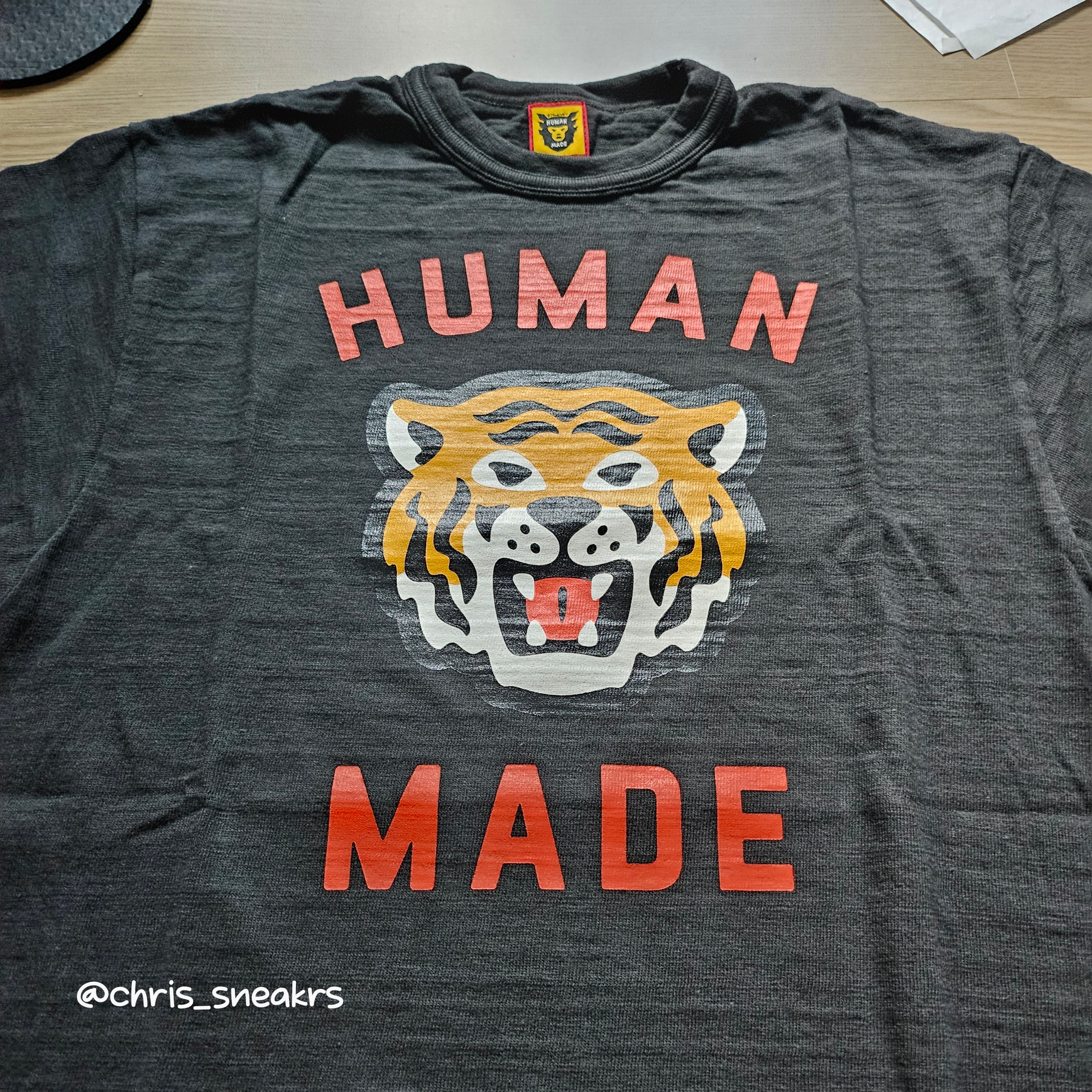 Human Made Graphic T-Shirt #05 Black 착용 스타일 - 4