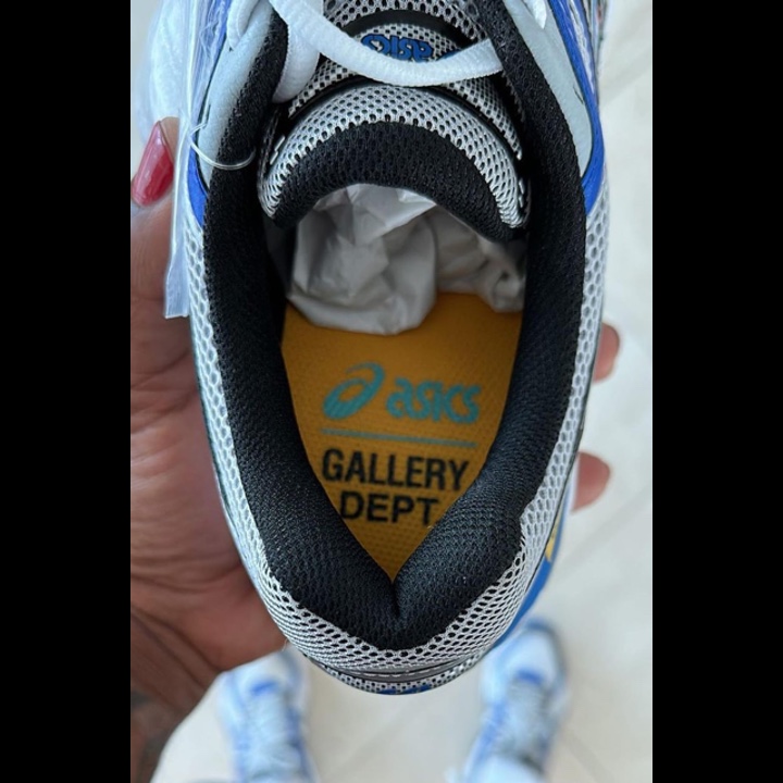 Asics GT-2160 White Illusion Blue, Asics GT-2160 White Pure Silver 착용 스타일 - 2