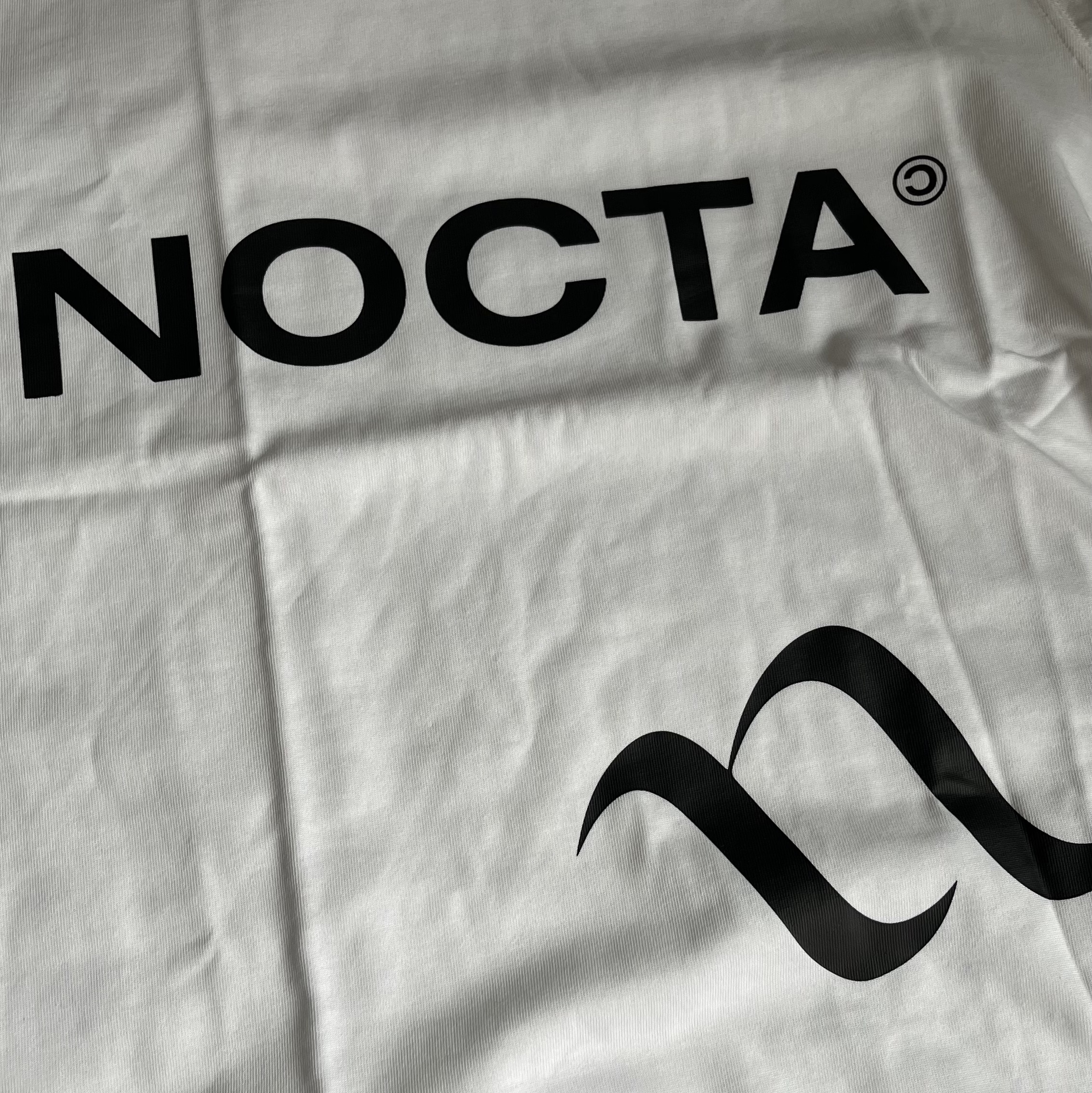 Nike x Drake Nocta NRG Essential Short Sleeve Top White - Asia 착용 스타일