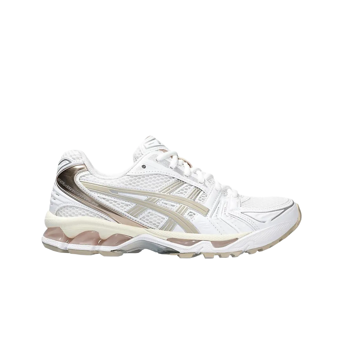 (W) 아식스 젤 카야노 14 화이트 심플리 토프((W) Asics Gel-Kayano 14 White Simply Taupe)