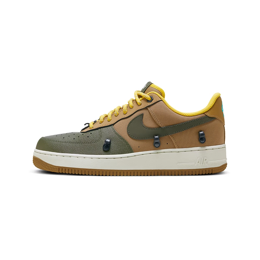 Nike Air Force 1 '07 Low White, Nike Air Force 1 '07 WB Flax 착용 스타일 - 3