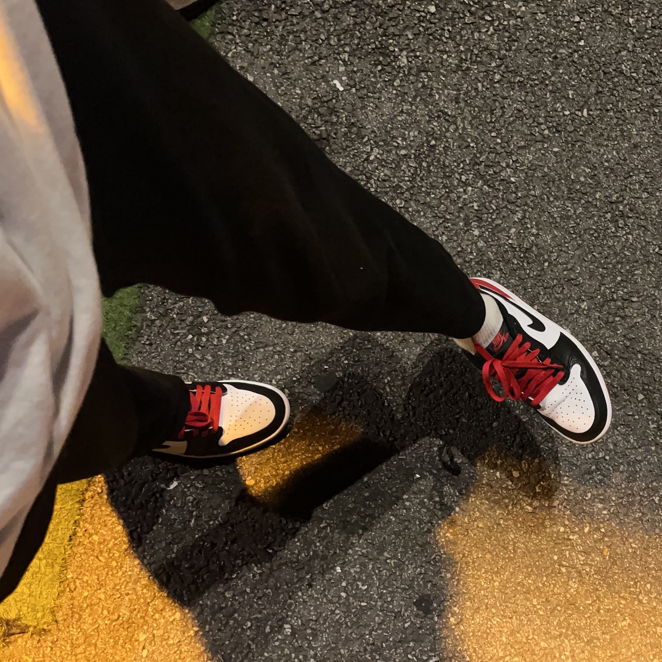 Jordan 1 Retro Low OG Black Toe 착용 스타일