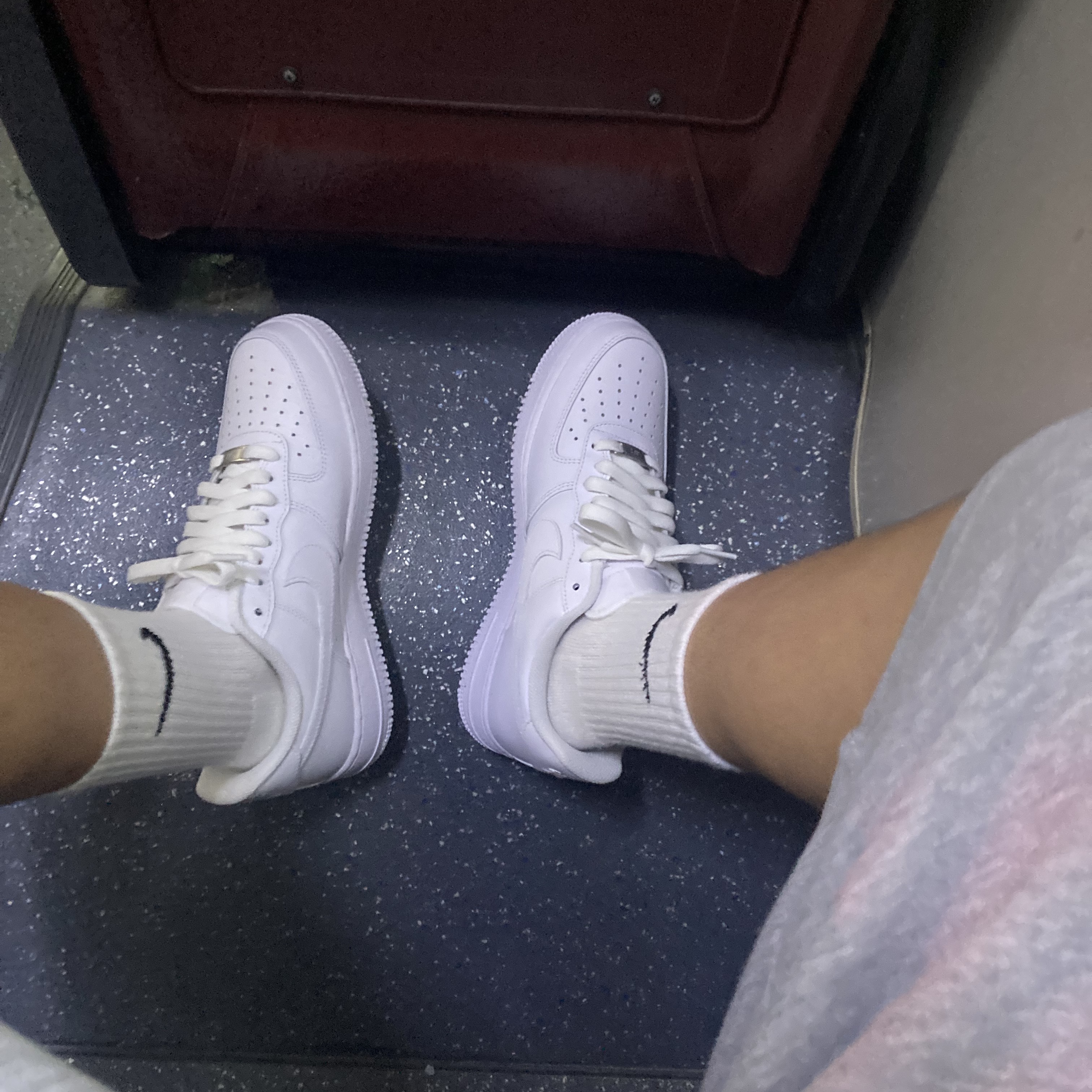 Nike Air Force 1 '07 Low White 착용 스타일