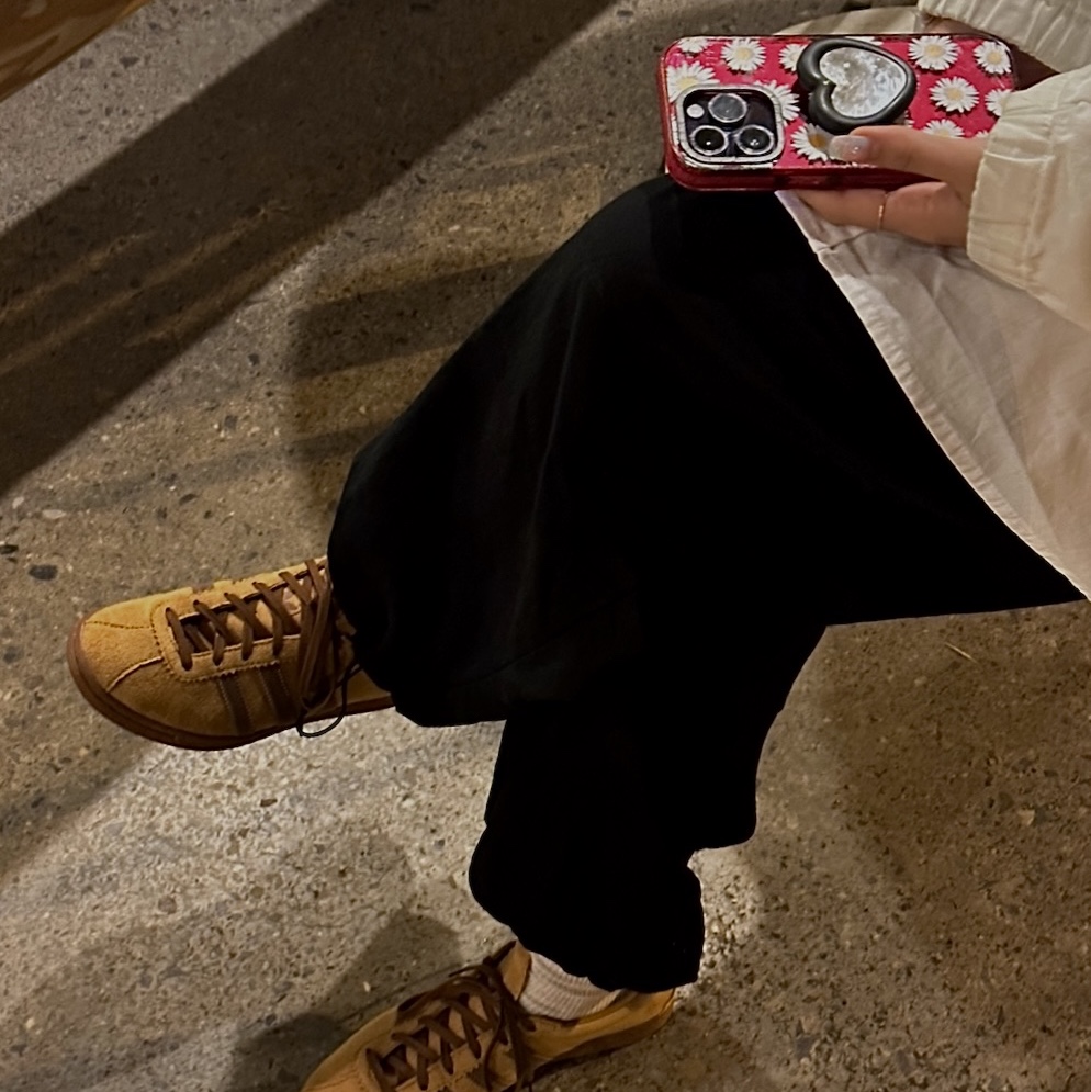 Adidas Tobacco Gruen Mesa Brown Desert 착용 스타일 - 2