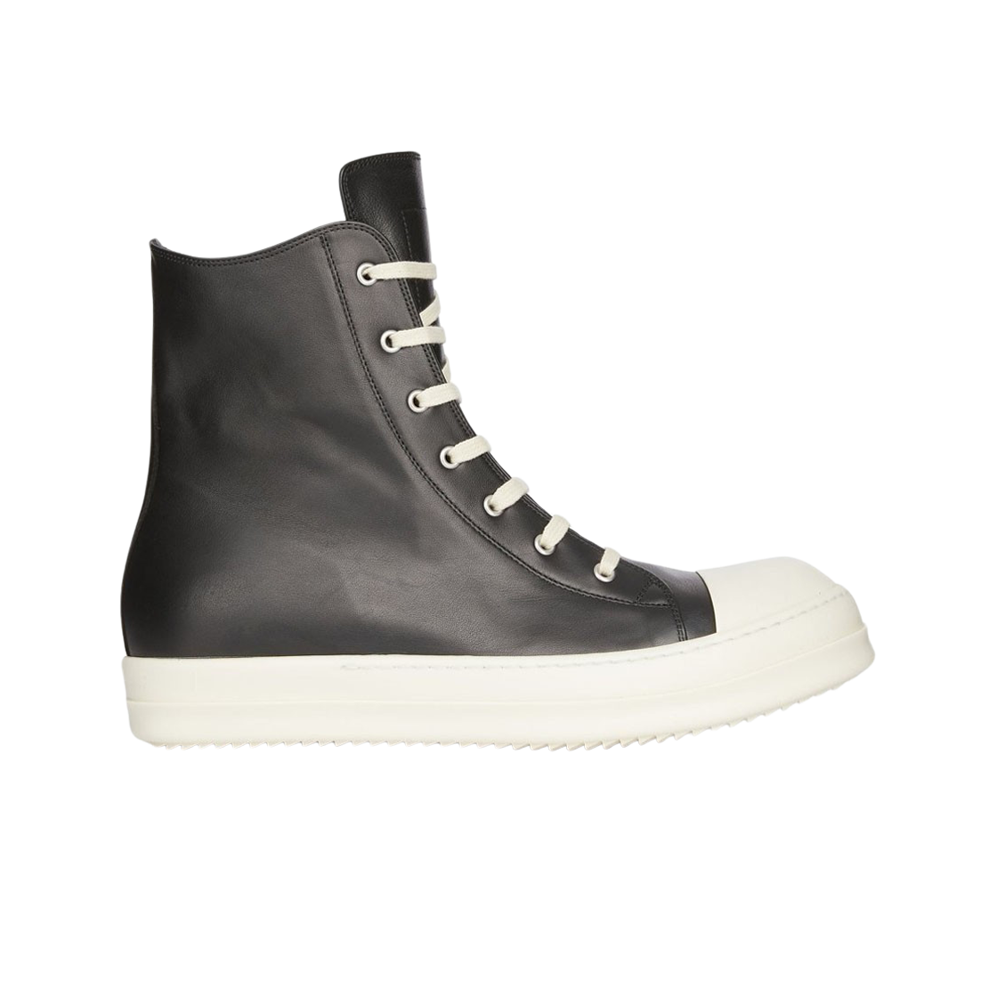 (W) 릭 오웬스 룩소르 스니커즈 블랙 밀크((W) Rick Owens Luxor Sneakers Black Milk) - 1