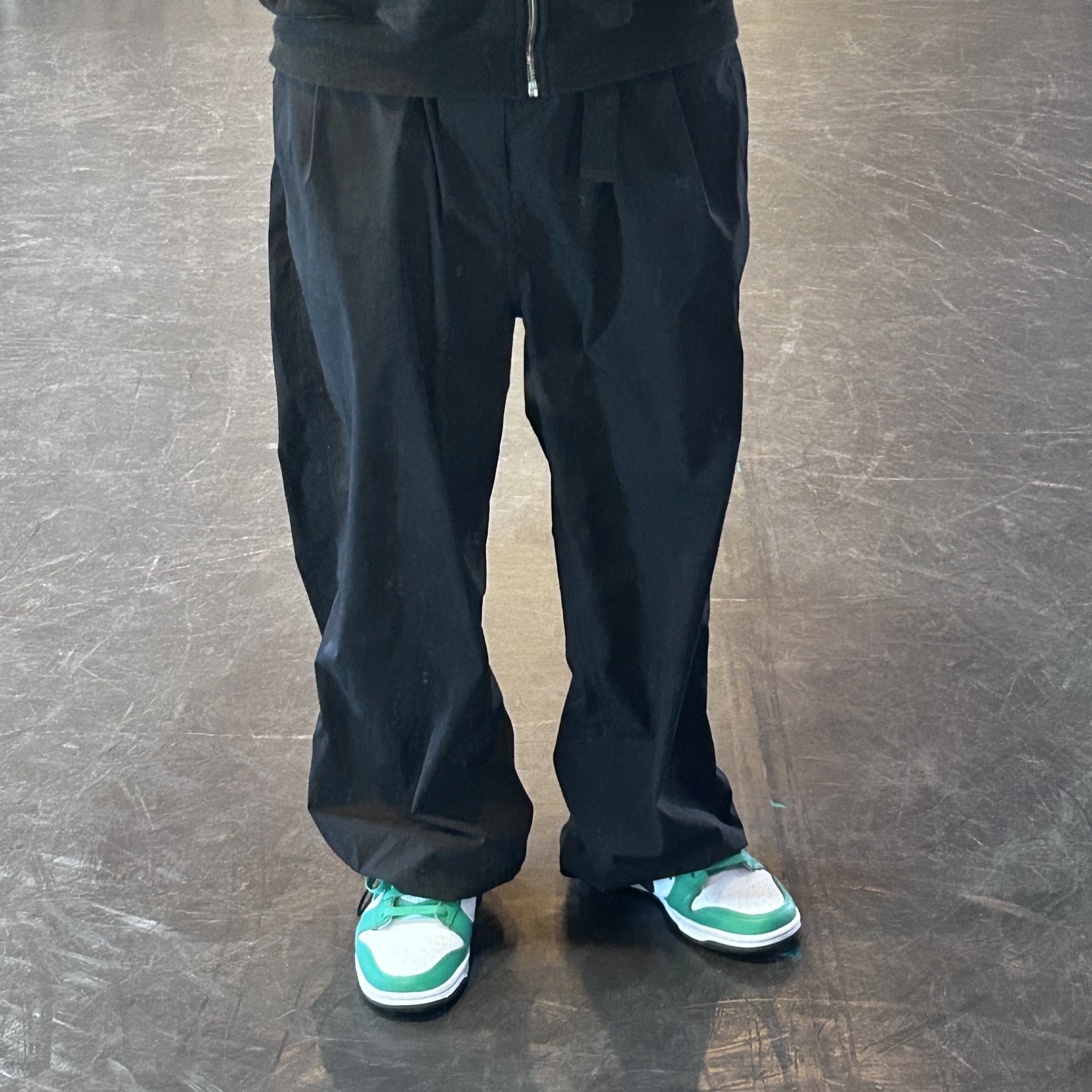 Nike Dunk Low White Green 착용 스타일