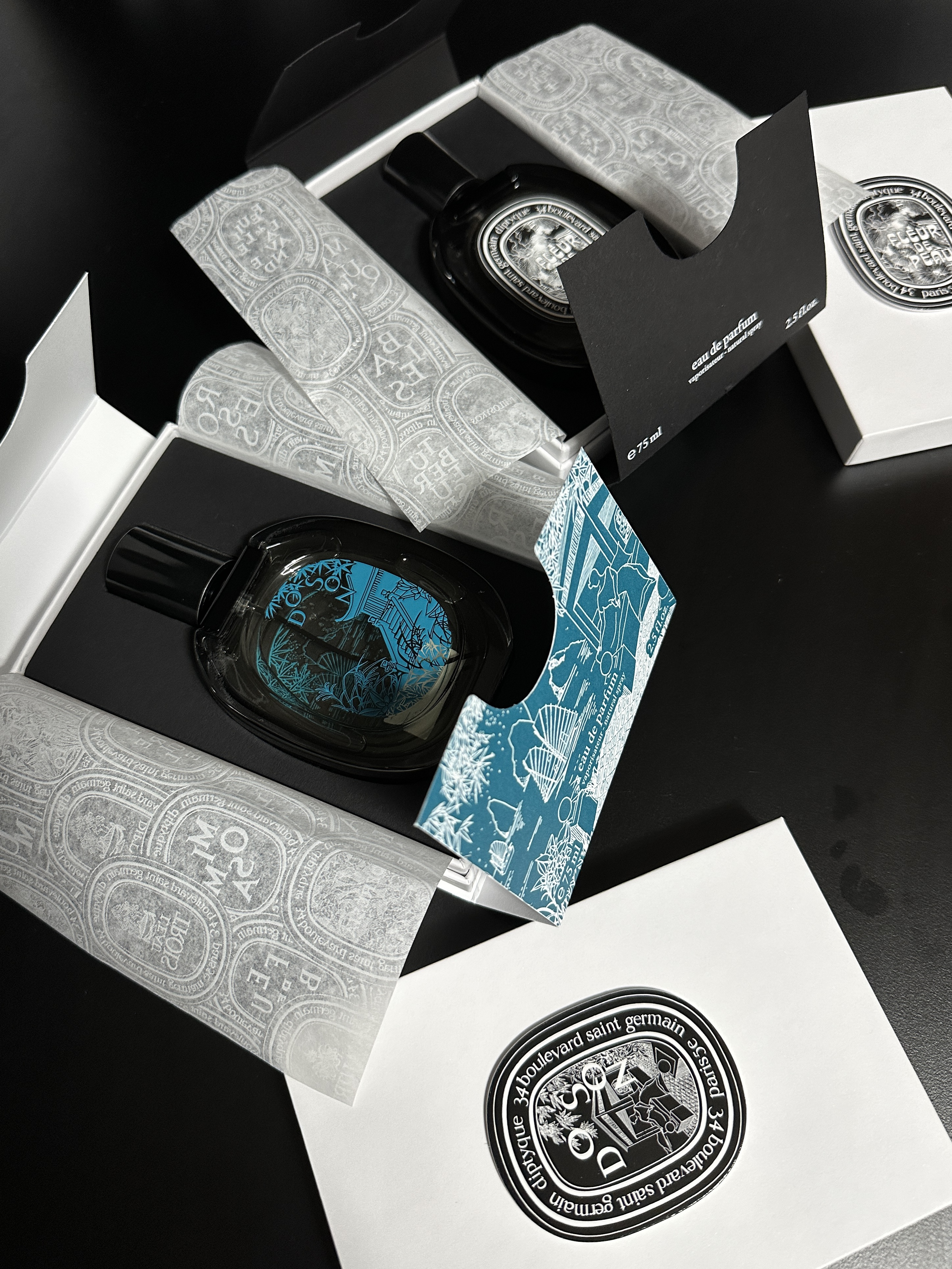 Diptyque Do Son Limited Edition Eau De Parfum 75ml A, Diptyque Fleur De Peau Eau De Parfum 75ml 착용 스타일