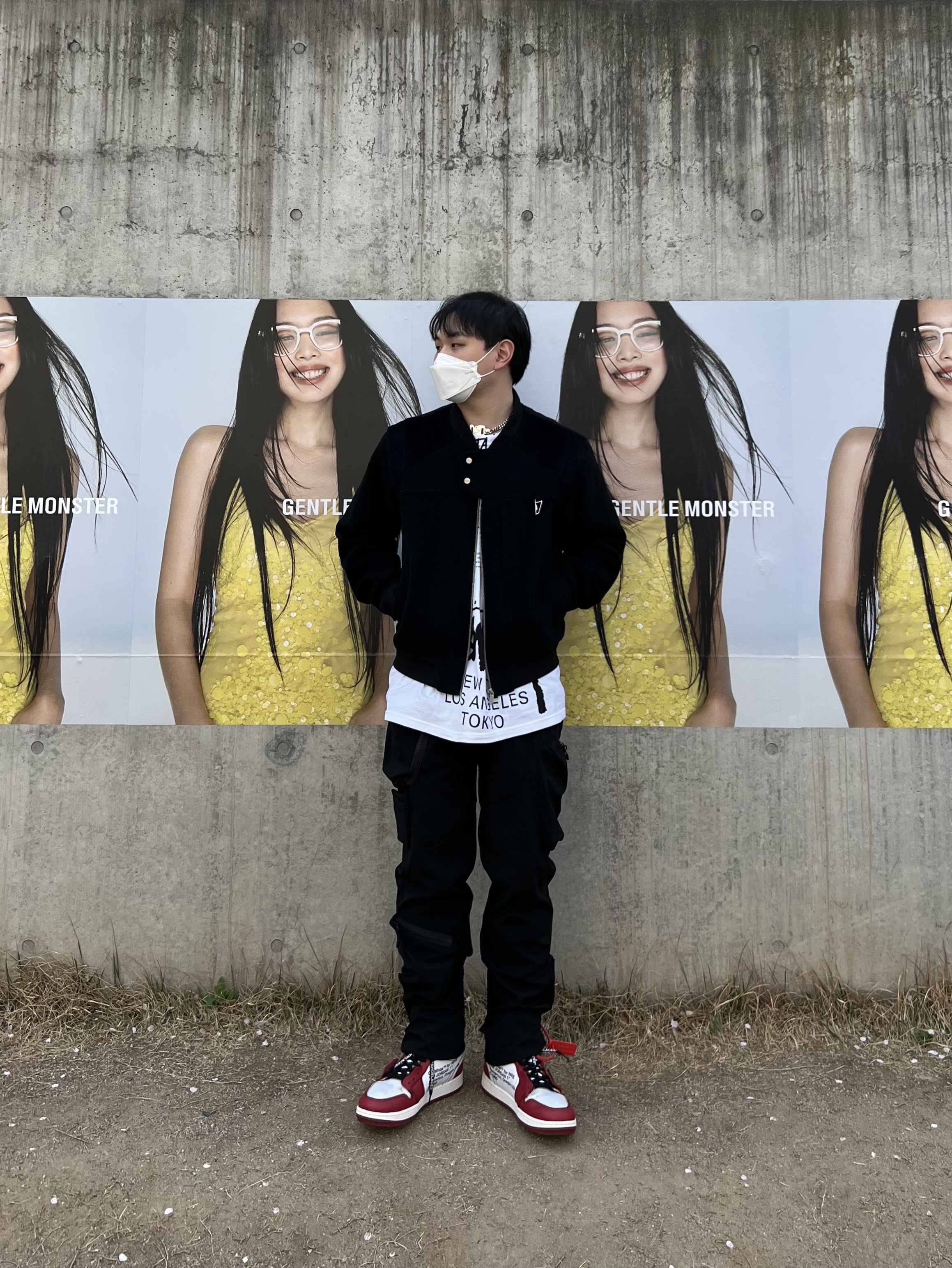 Undermycar Gaudin Alpaca Shoulder Wool Blouson Moonless Night - 22SS, Jordan 1 x Off-White Retro High Chicago The Ten 착용 스타일