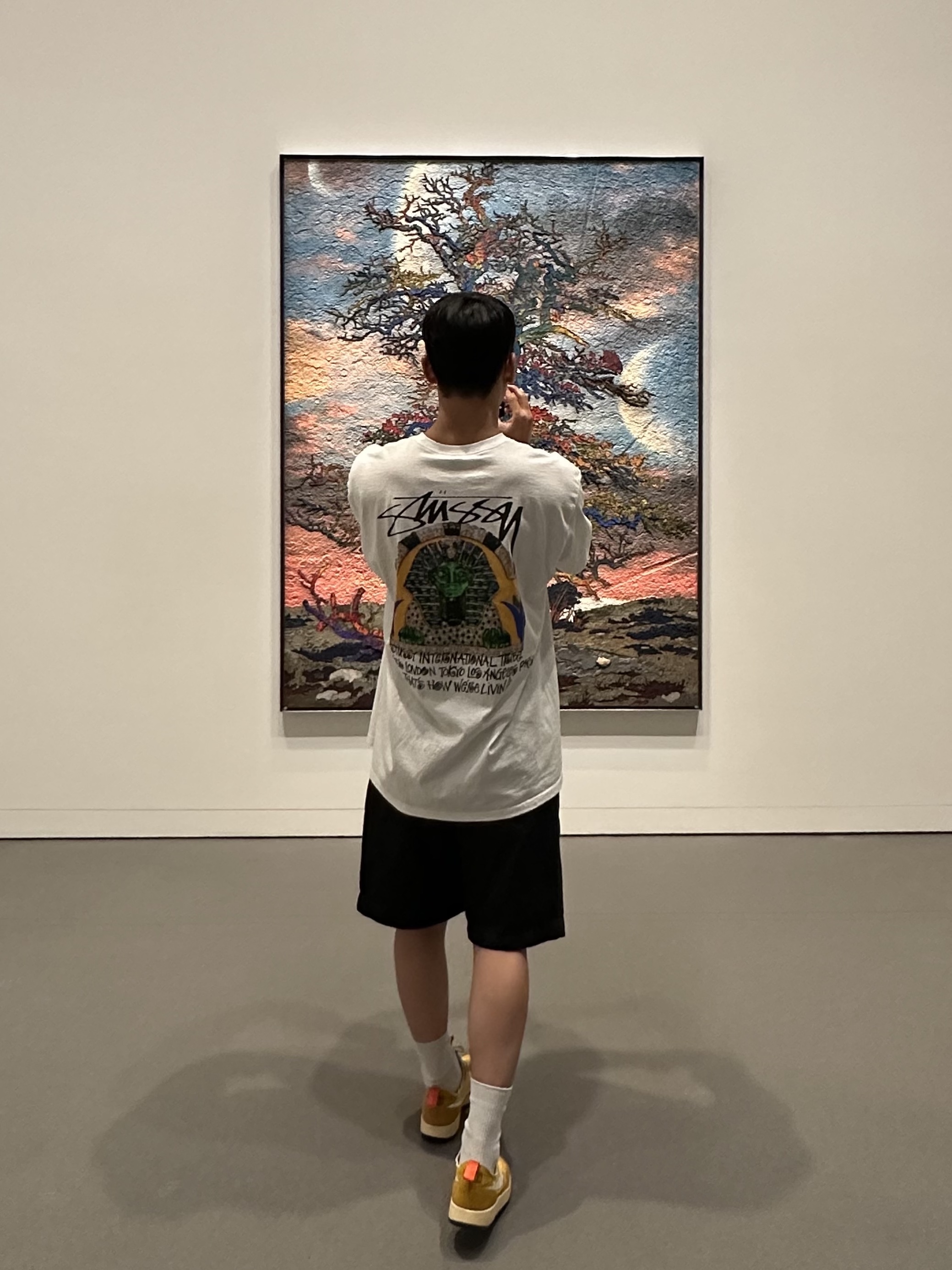 Stussy Kittens T-Shirt White, Nike x Tom Sachs General Purpose Shoe Archive 착용 스타일