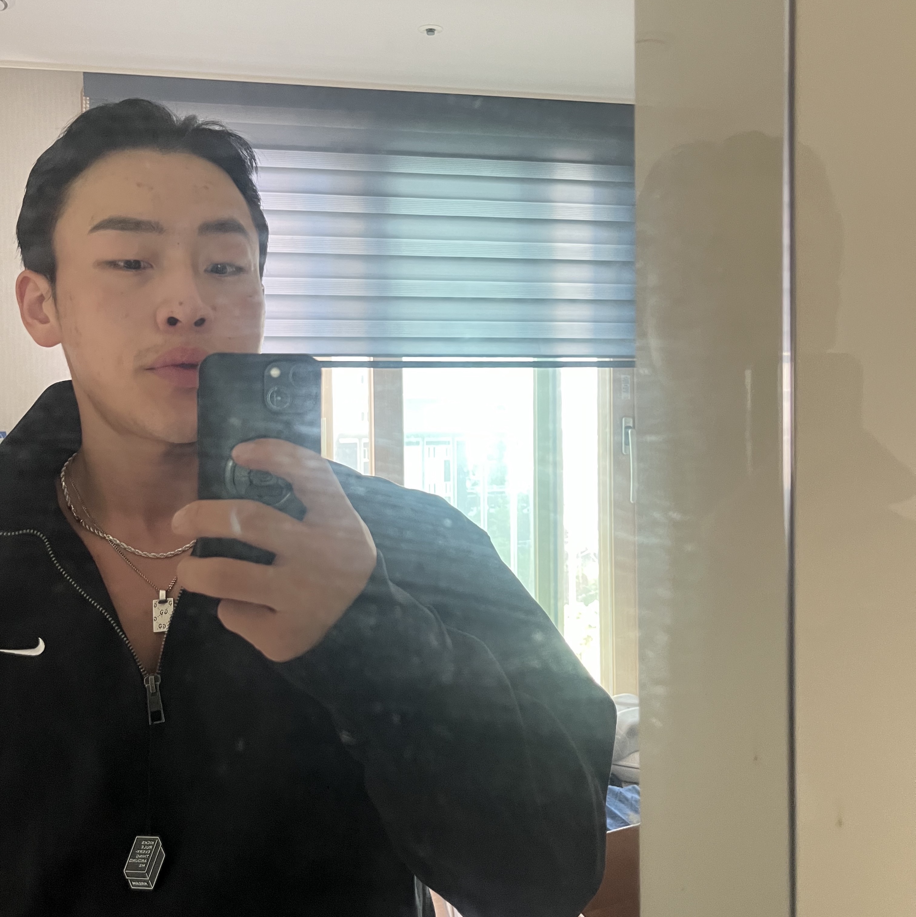 Nike NRG Solo Swoosh Heavy Weight BB Quarter Zip Top Black - Asia 착용 스타일