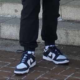 Nike Dunk Low Retro Black 착용 스타일