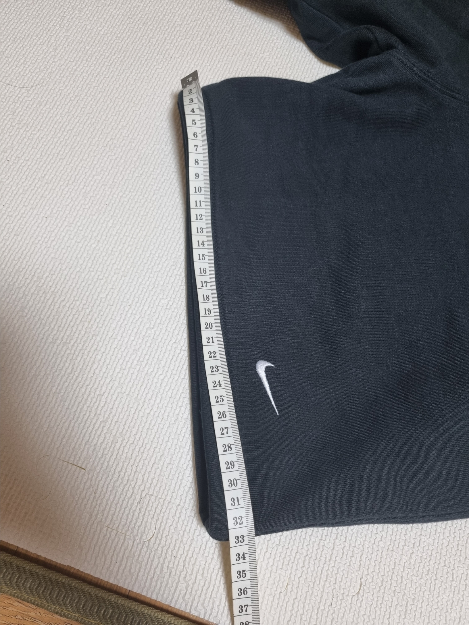 Nike NRG Solo Swoosh Fleece Shorts Black - Asia 착용 스타일 - 3
