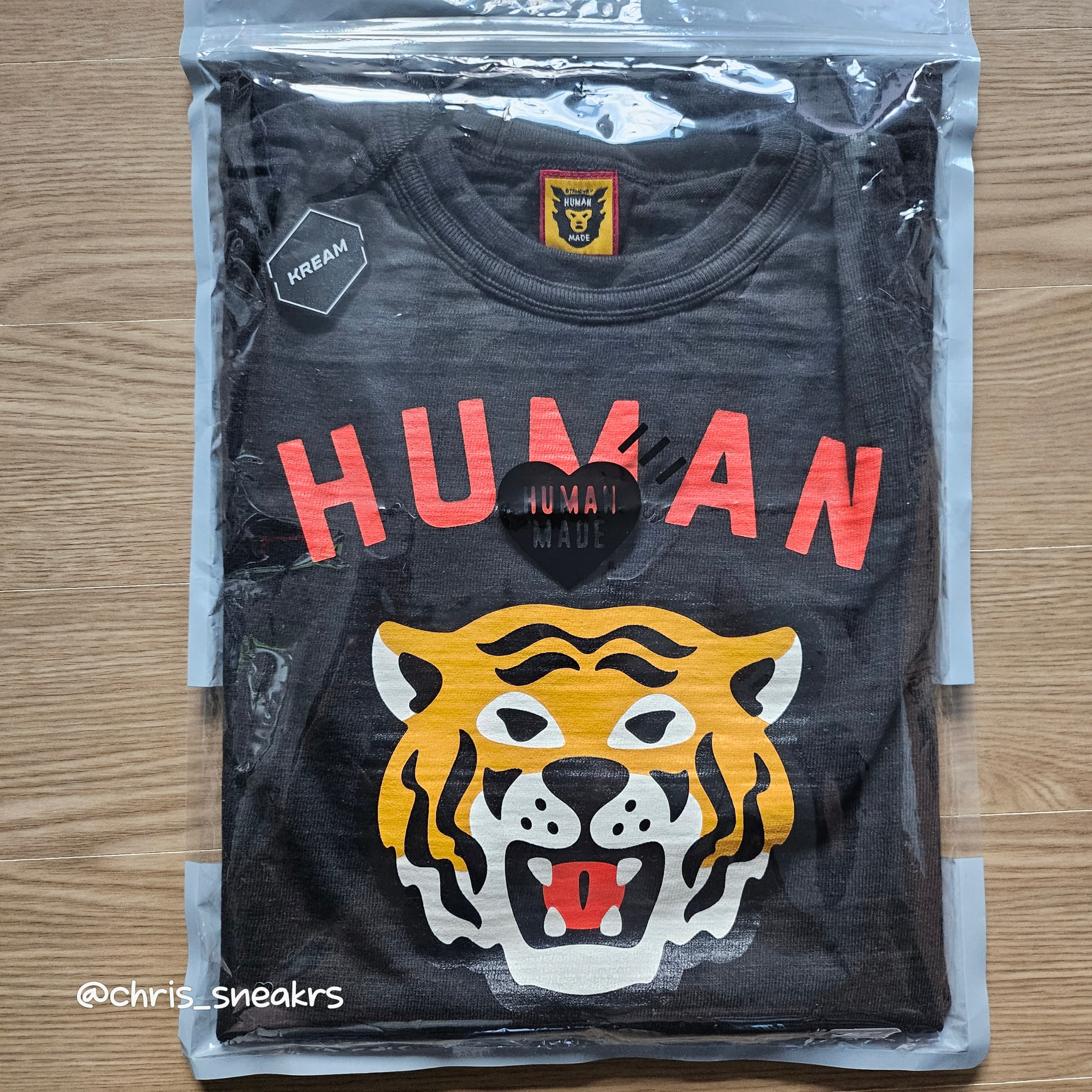 Human Made Graphic T-Shirt #05 Black 착용 스타일 - 5