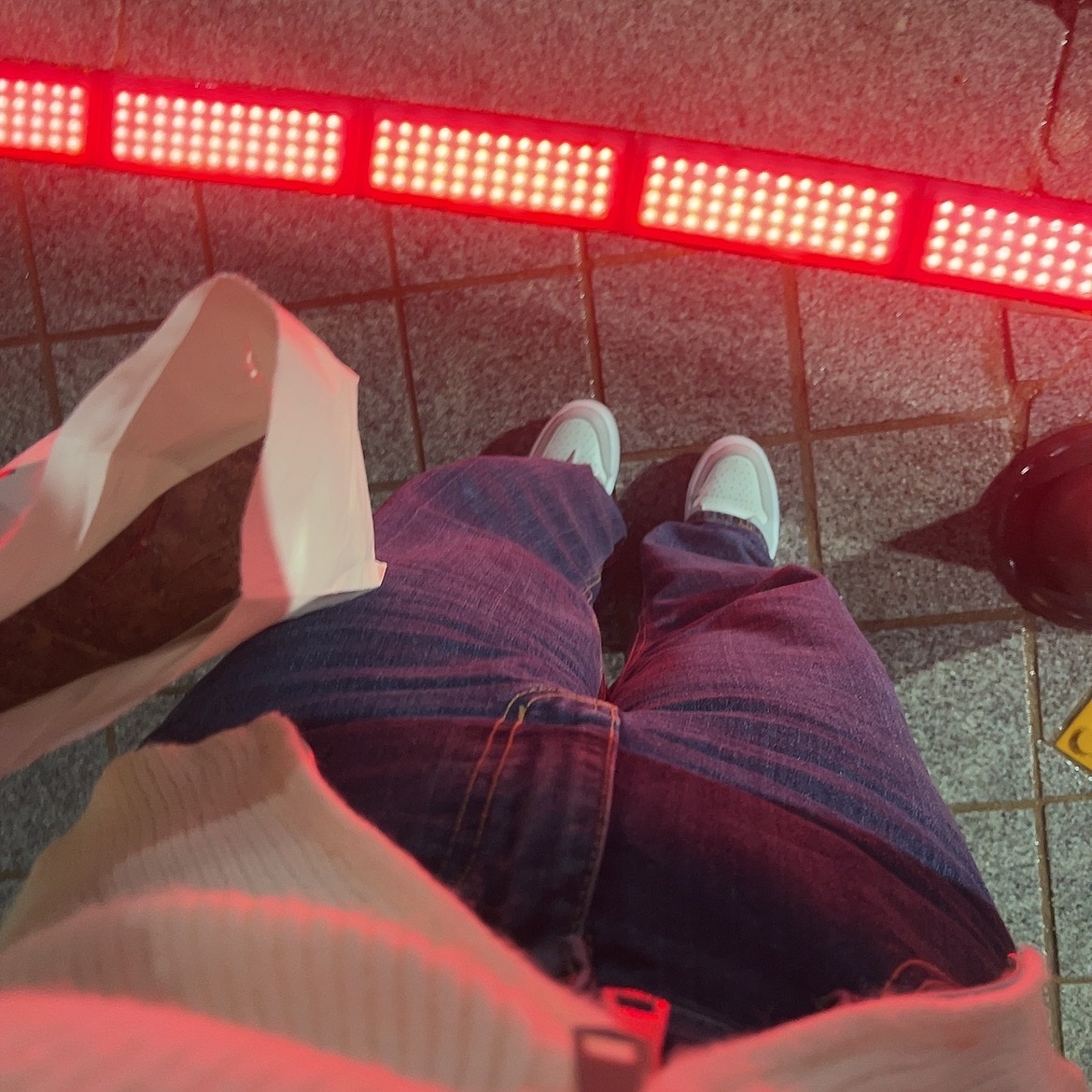 (W) Jordan 1 Elevate Low White and Wolf Grey 착용 스타일