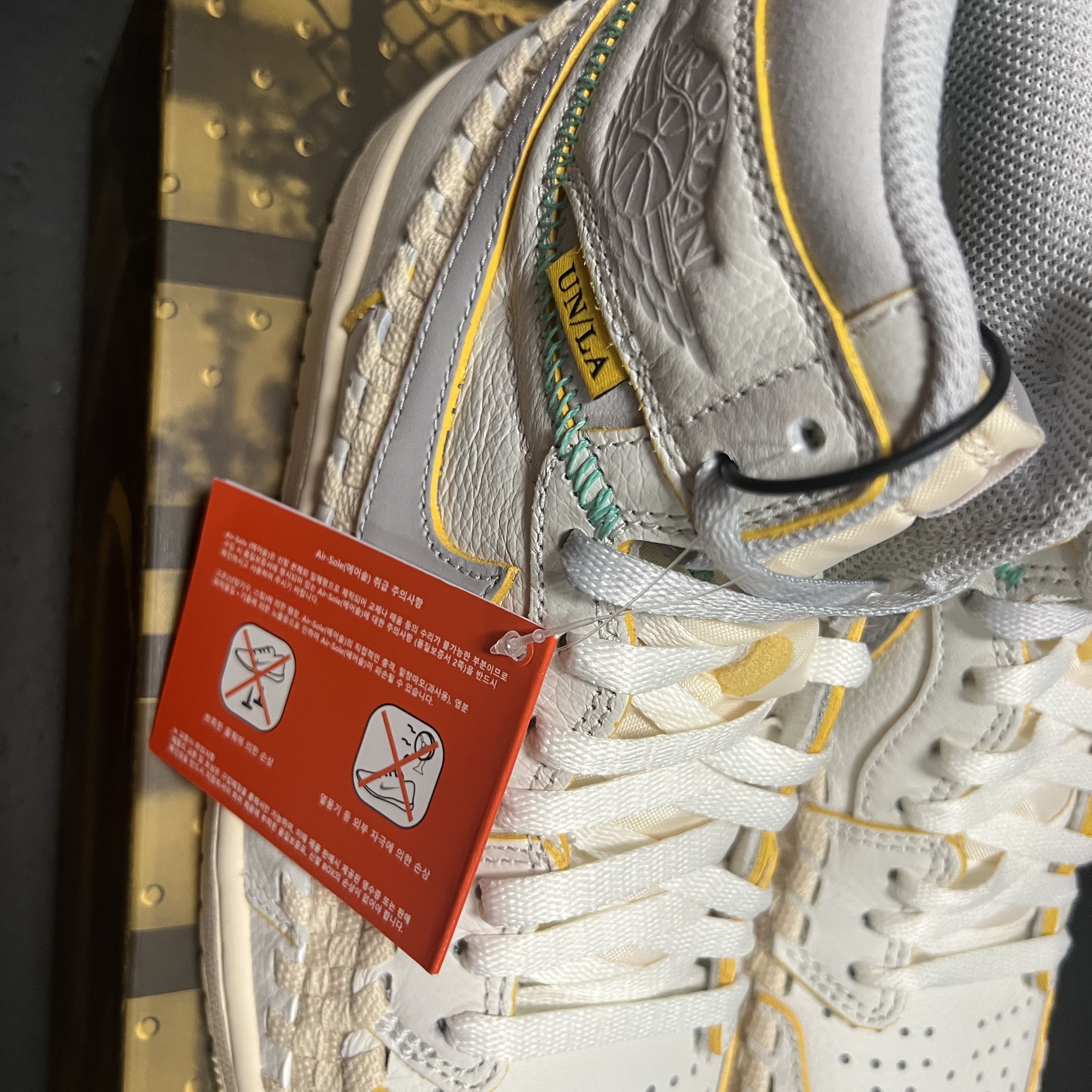 Jordan 1 x Bephies Beauty Supply x Union Retro High OG SP Summer '96 착용 스타일 - 1