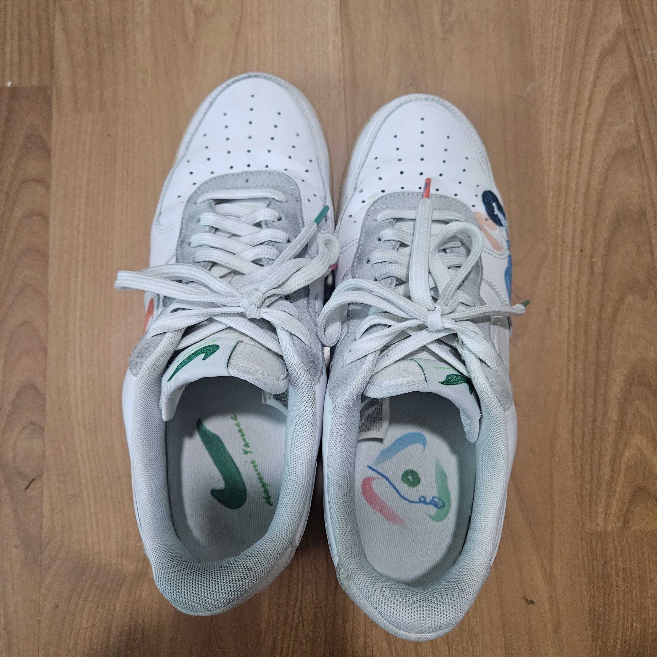 Nike x Mayumi Yamase Air Force 1 Flyleather Solar Red 착용 스타일