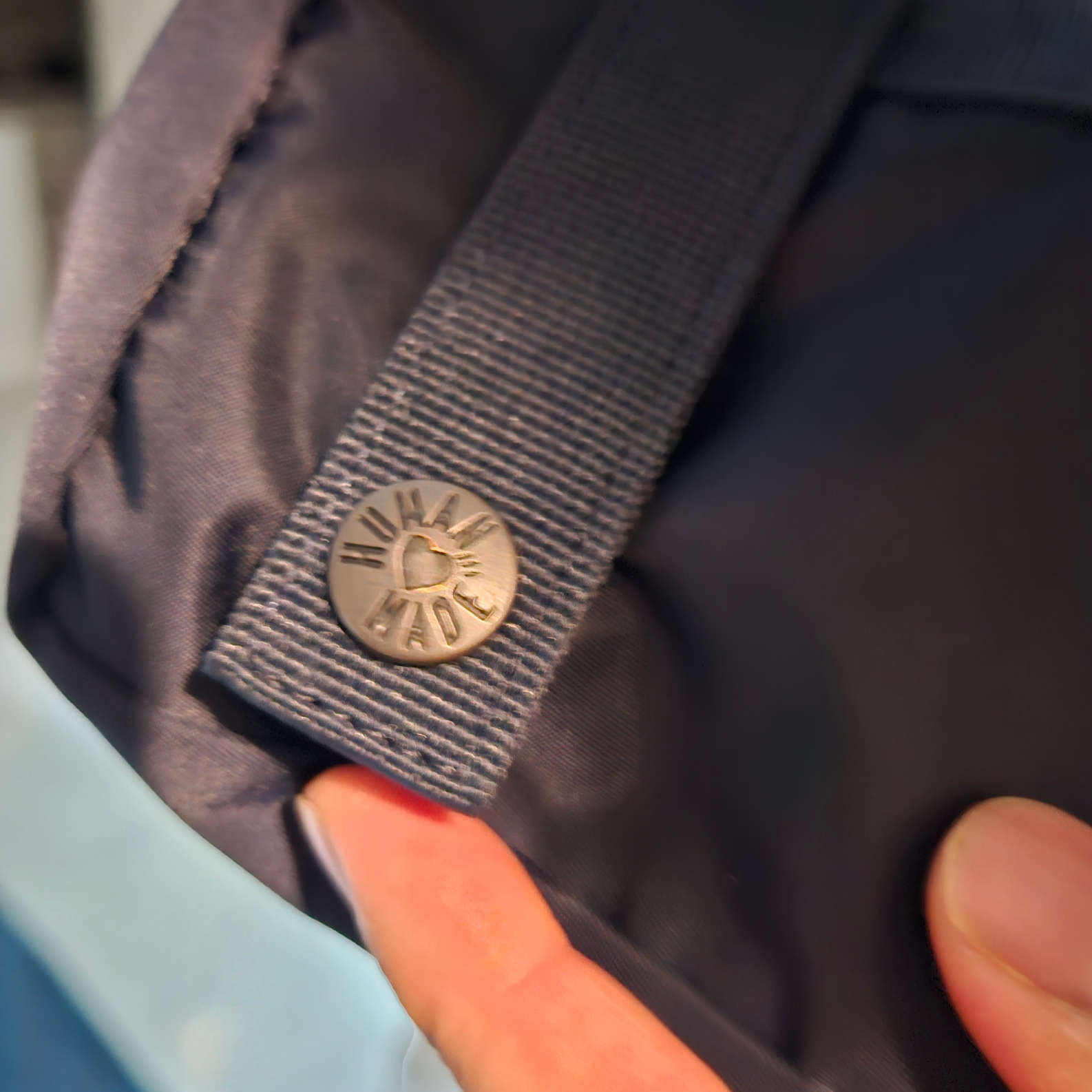 Human Made Military Pouch #1 Navy 착용 스타일 - 4