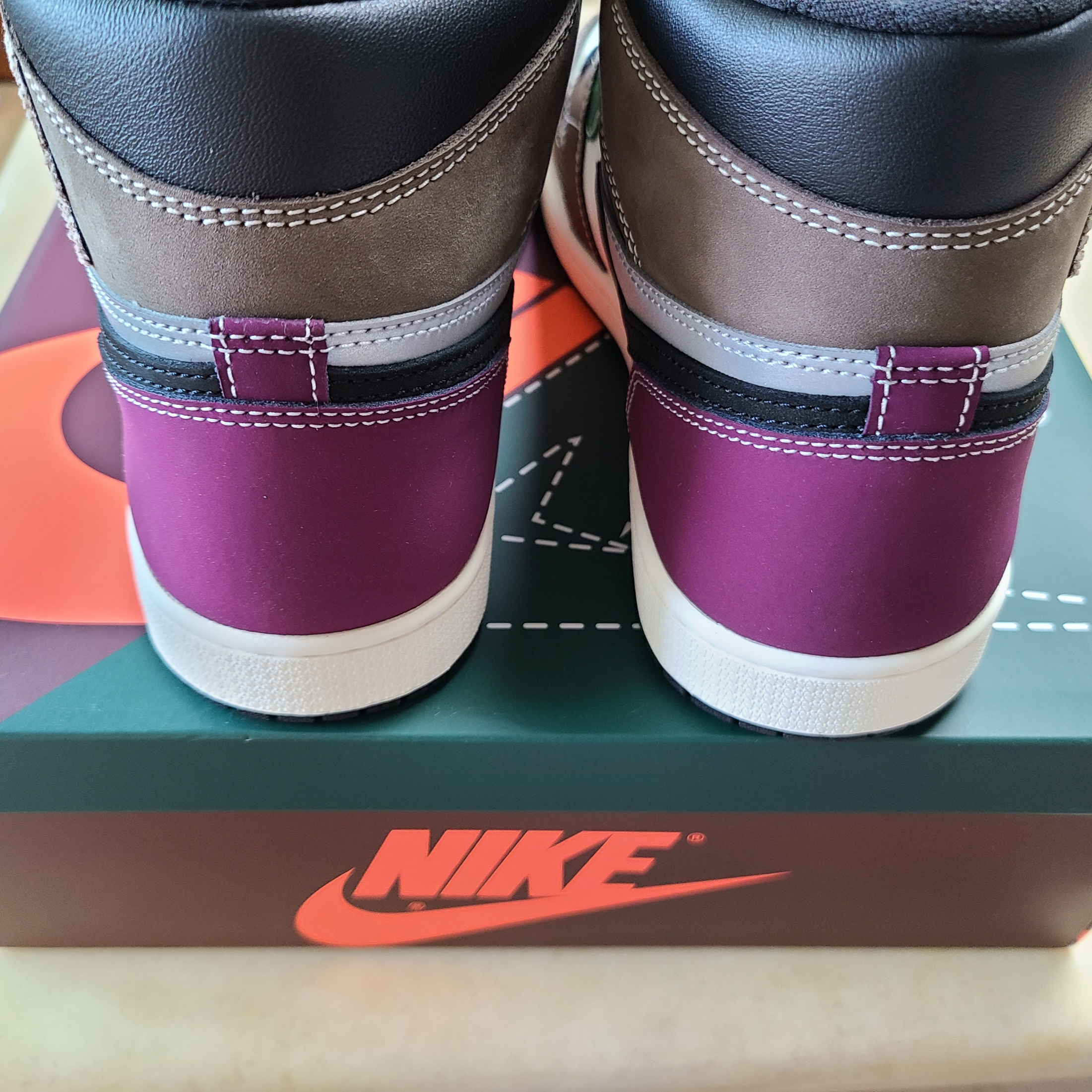 Jordan 1 Retro High OG Craft 착용 스타일 - 4