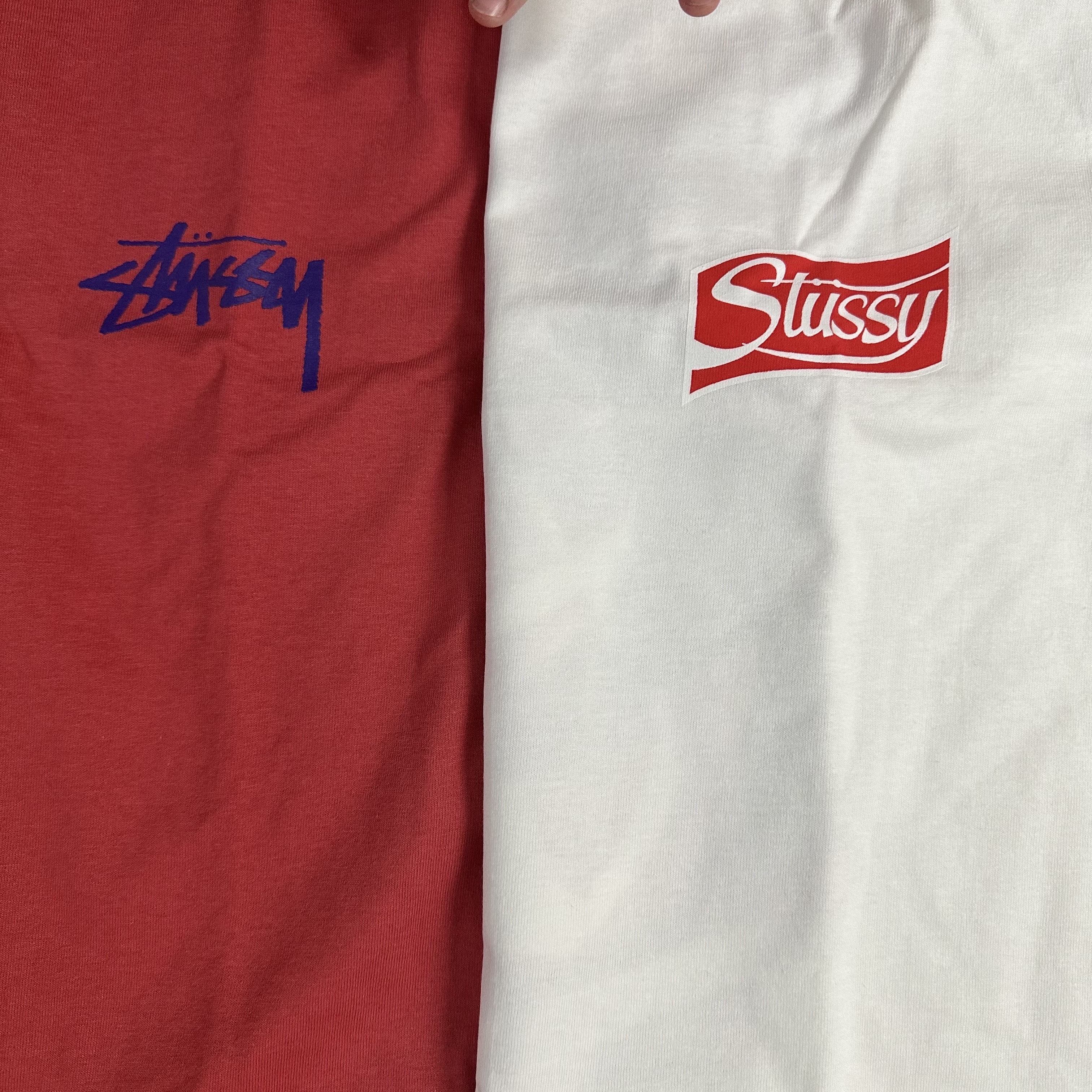Stussy Skate Tough T-Shirt Pepper 착용 스타일 - 2