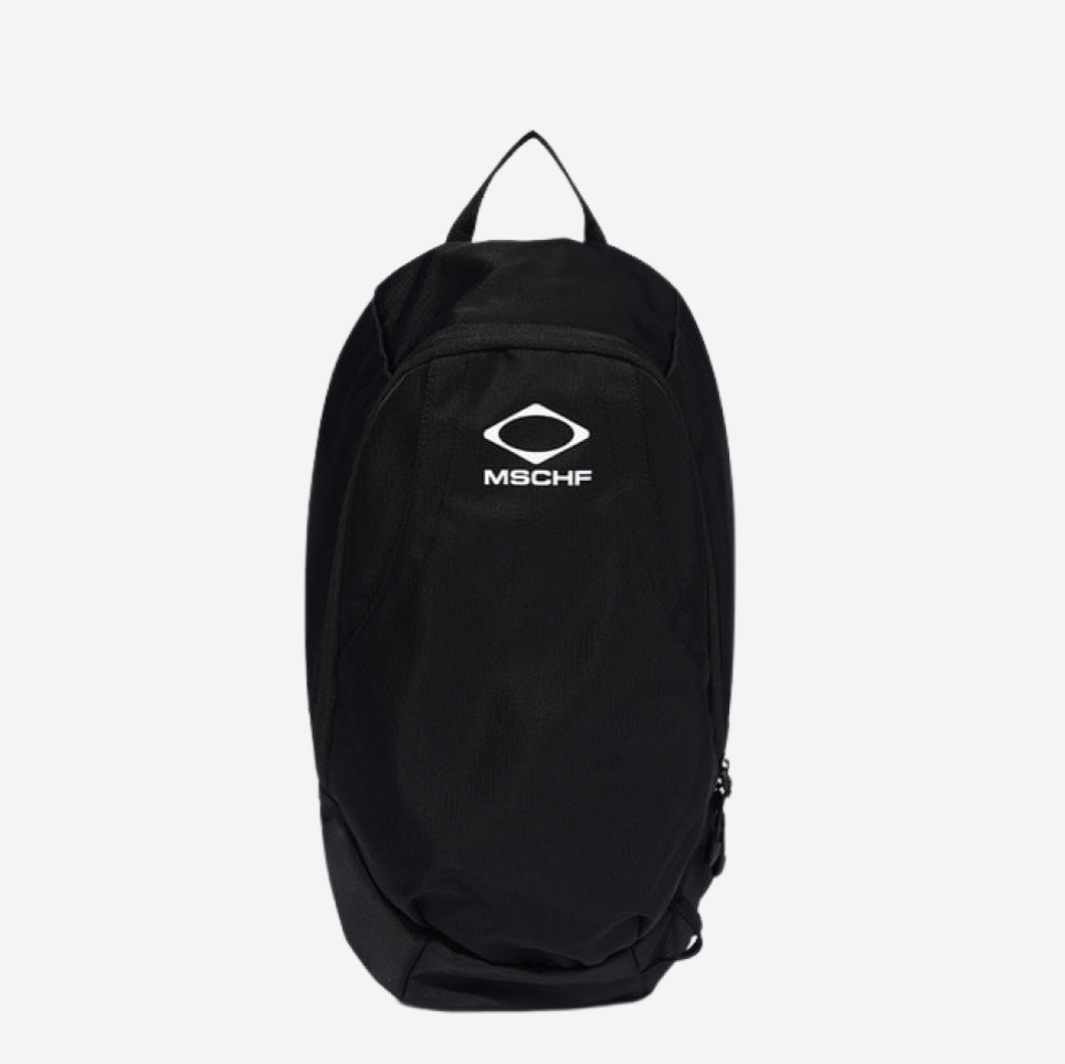 Mischief Rhombus Backpack Black 착용 스타일