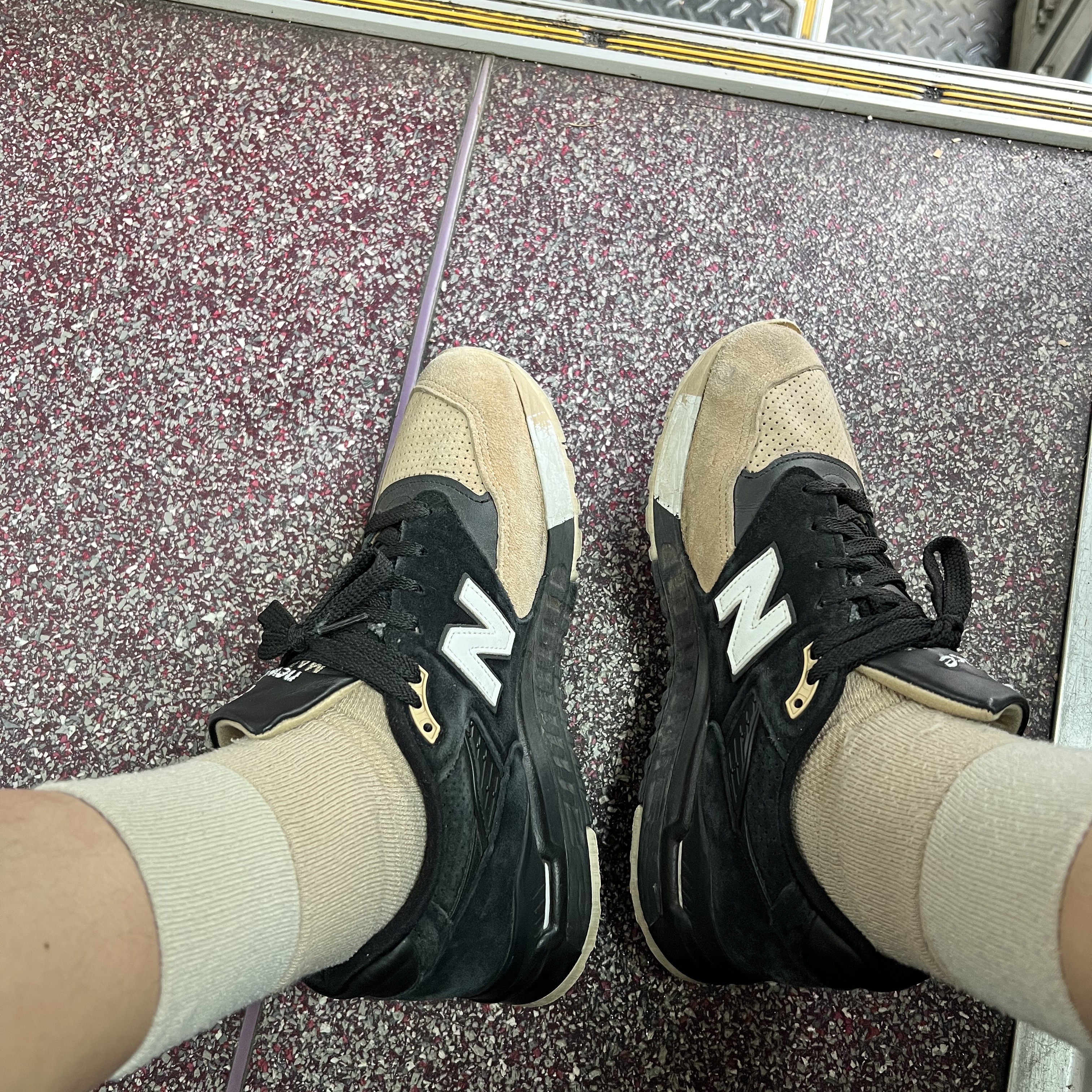 New Balance x Premier 998 Made in USA PRMR 착용 스타일