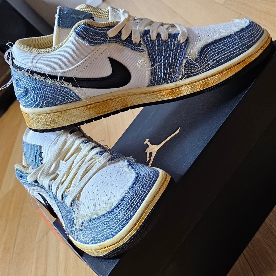 Jordan 1 Low World Make Japan 착용 스타일