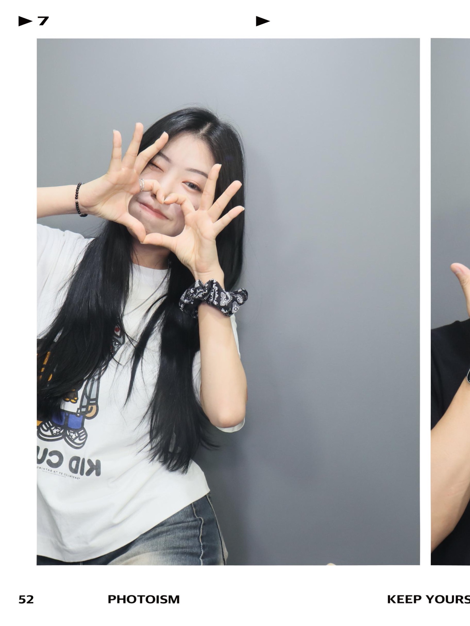 Human Made Animal Necklace Bear White 착용 스타일 - 3