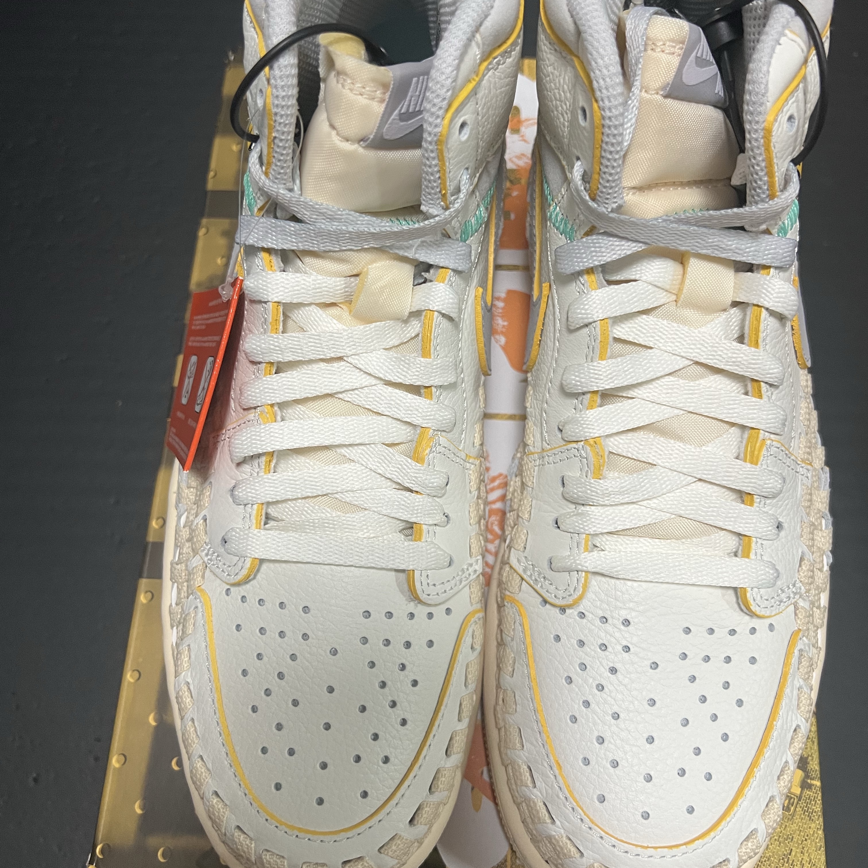 Jordan 1 x Bephies Beauty Supply x Union Retro High OG SP Summer '96 착용 스타일 - 2