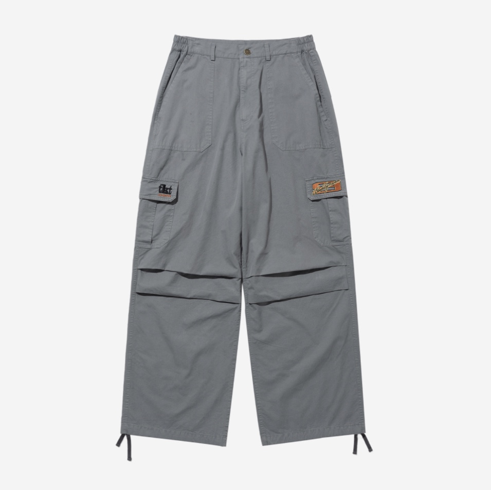 Teket Homework Pants Grey, Teket Episode Cap Pink 착용 스타일 - 1