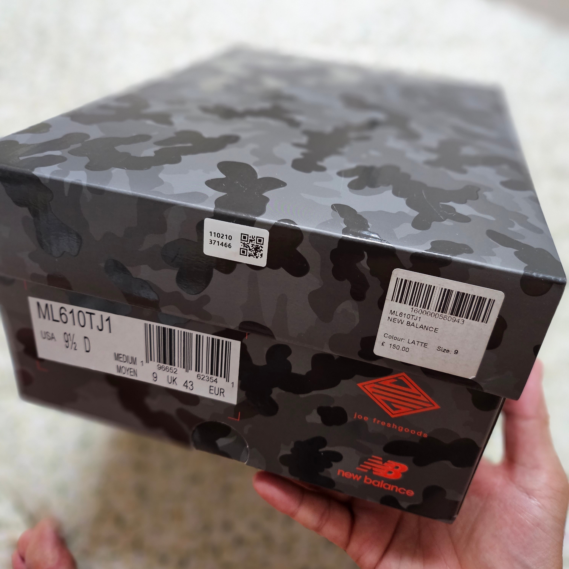 New Balance x Joe Freshgoods Beneath the Surface 610 Lil Desert Brown - D Standard 착용 스타일 - 3