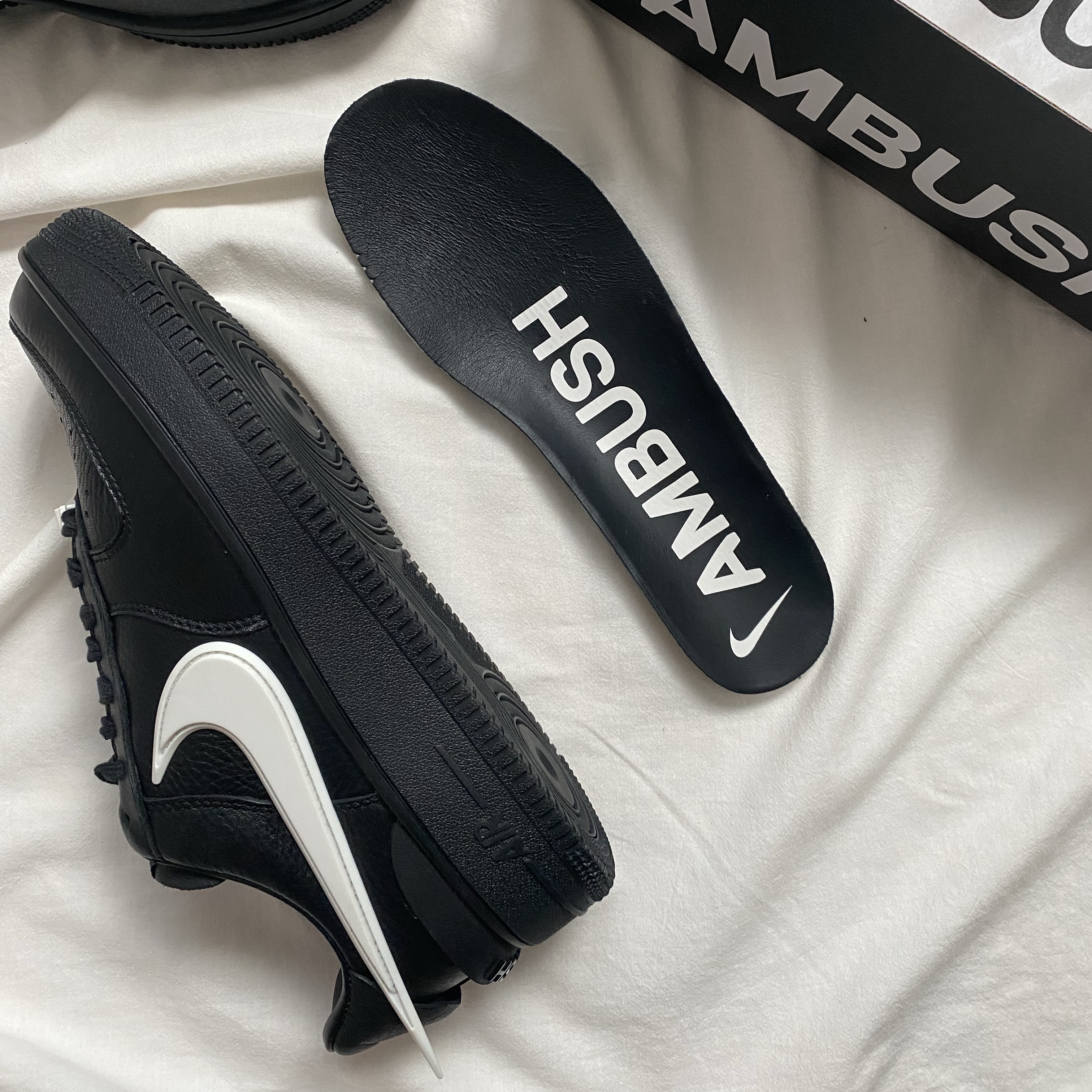 Nike x Ambush Air Force 1 Low SP Black 착용 스타일