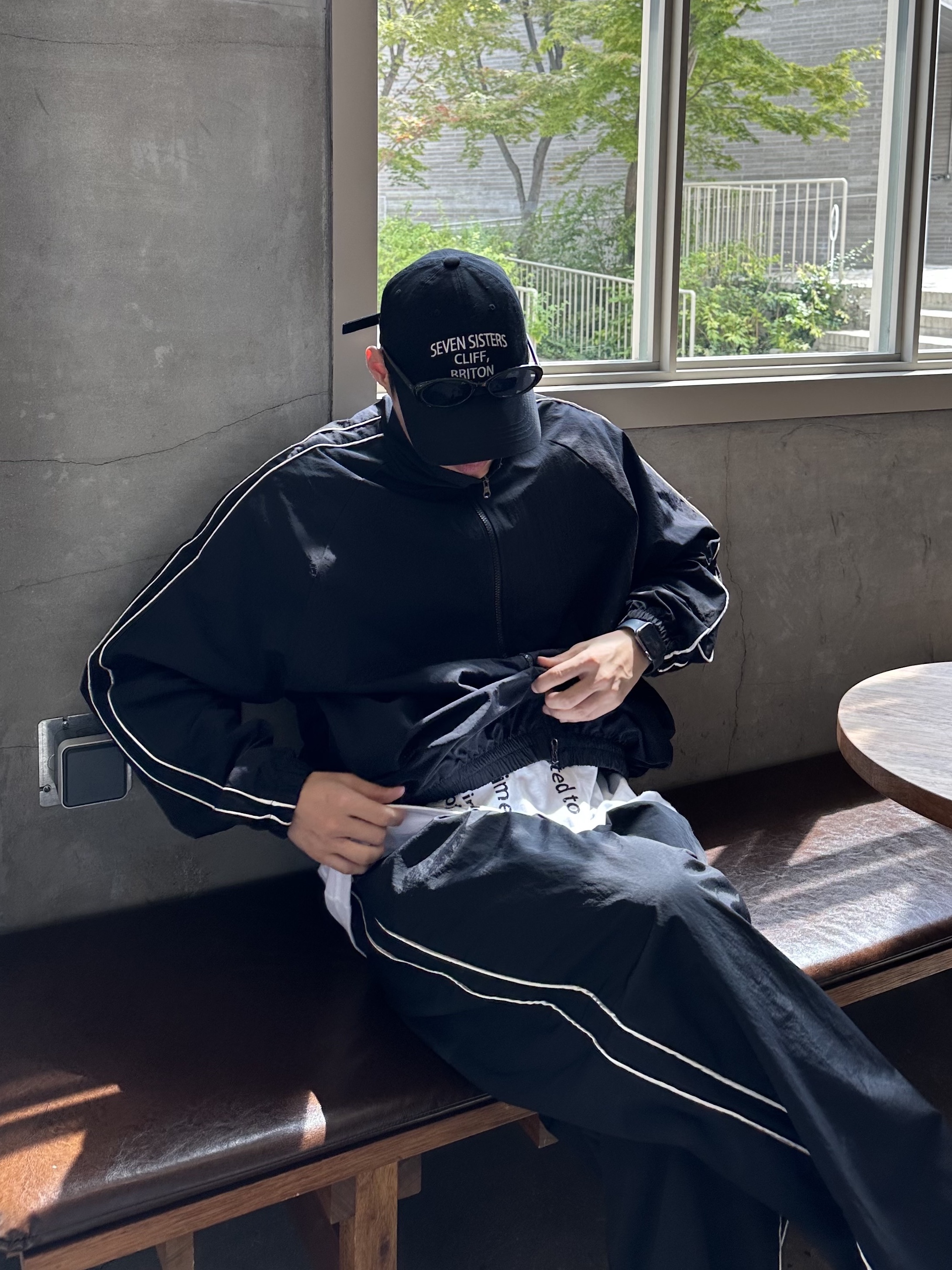 Adidas Samba OG Cloud White 착용 스타일 - 5