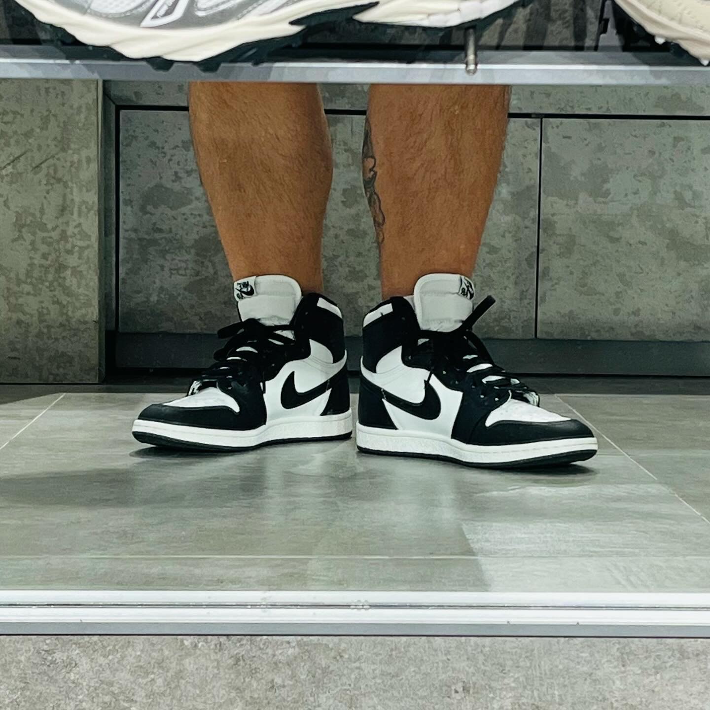 Jordan 1 High 85 Black White 착용 스타일