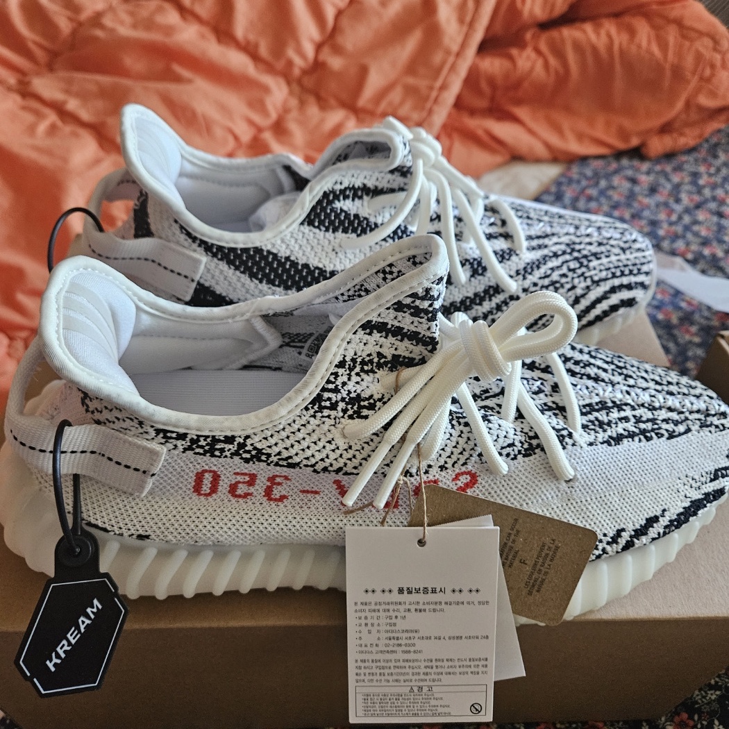 Adidas Yeezy Boost 350 V2 Zebra 2022/2023 착용 스타일