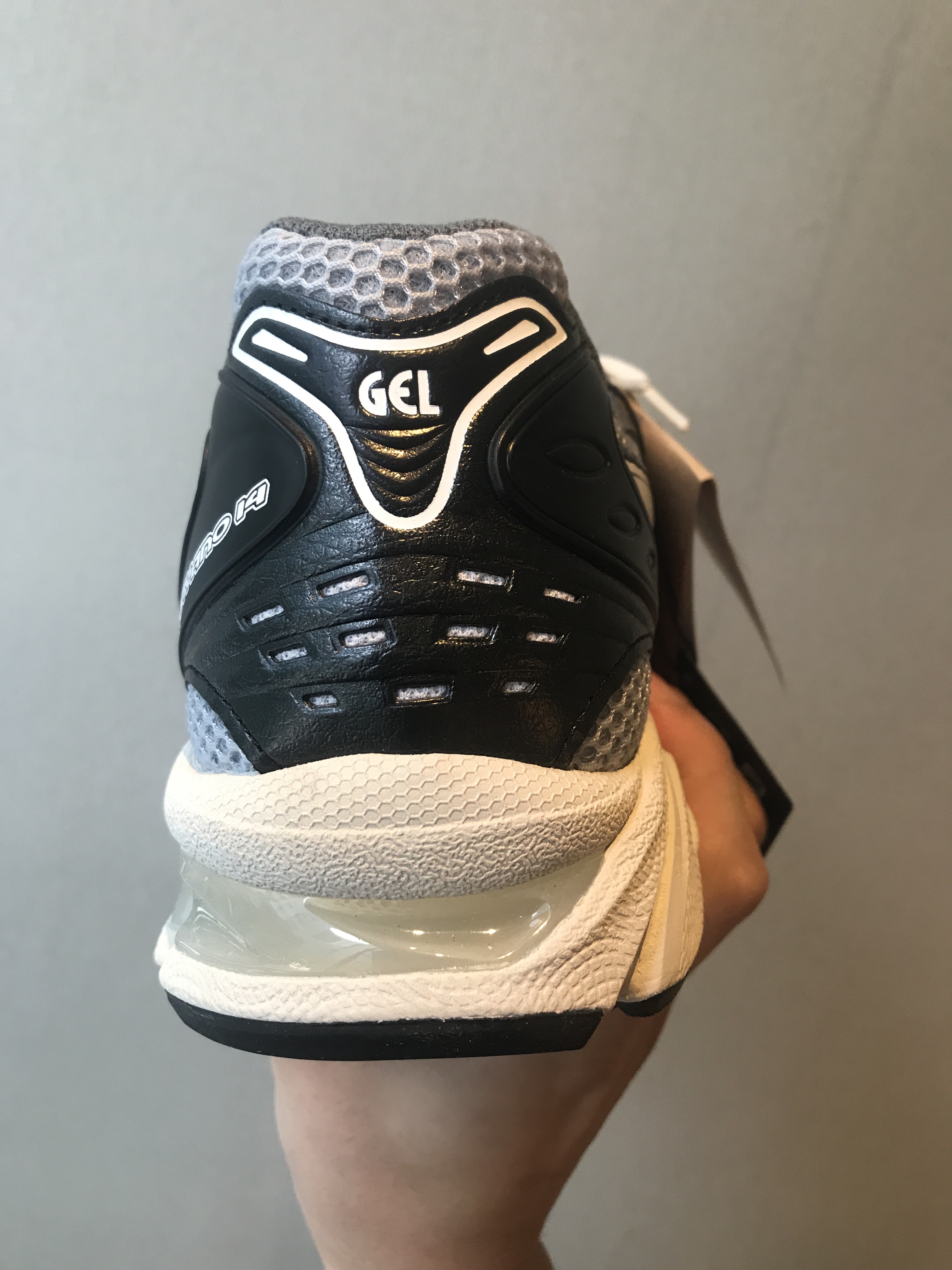 Asics Gel-Kayano 14 Black Glacier Grey 착용 스타일 - 5