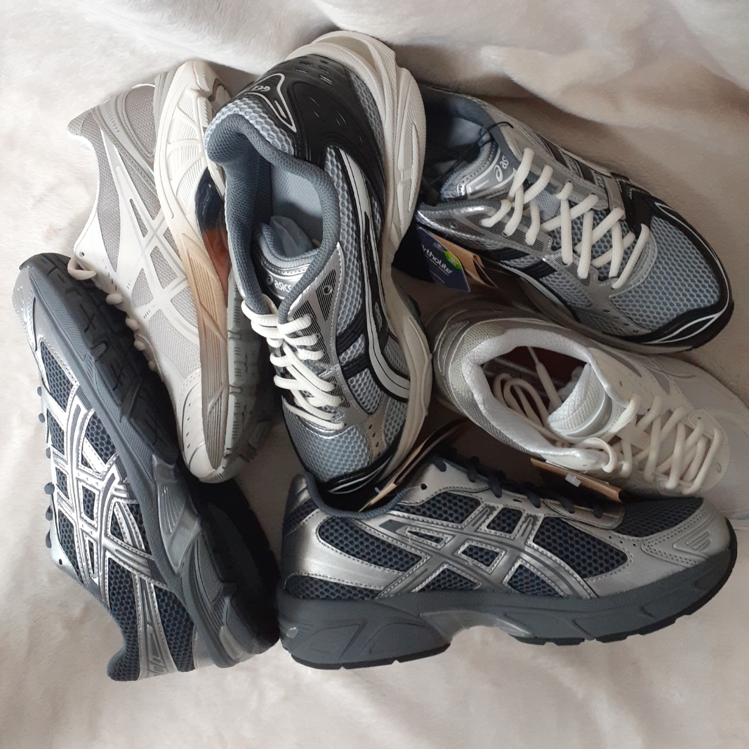 Asics x Dime GT-2160 Arctic Wolf London Fog, Asics Gel-1130 Steel Grey Pure Silver 착용 스타일