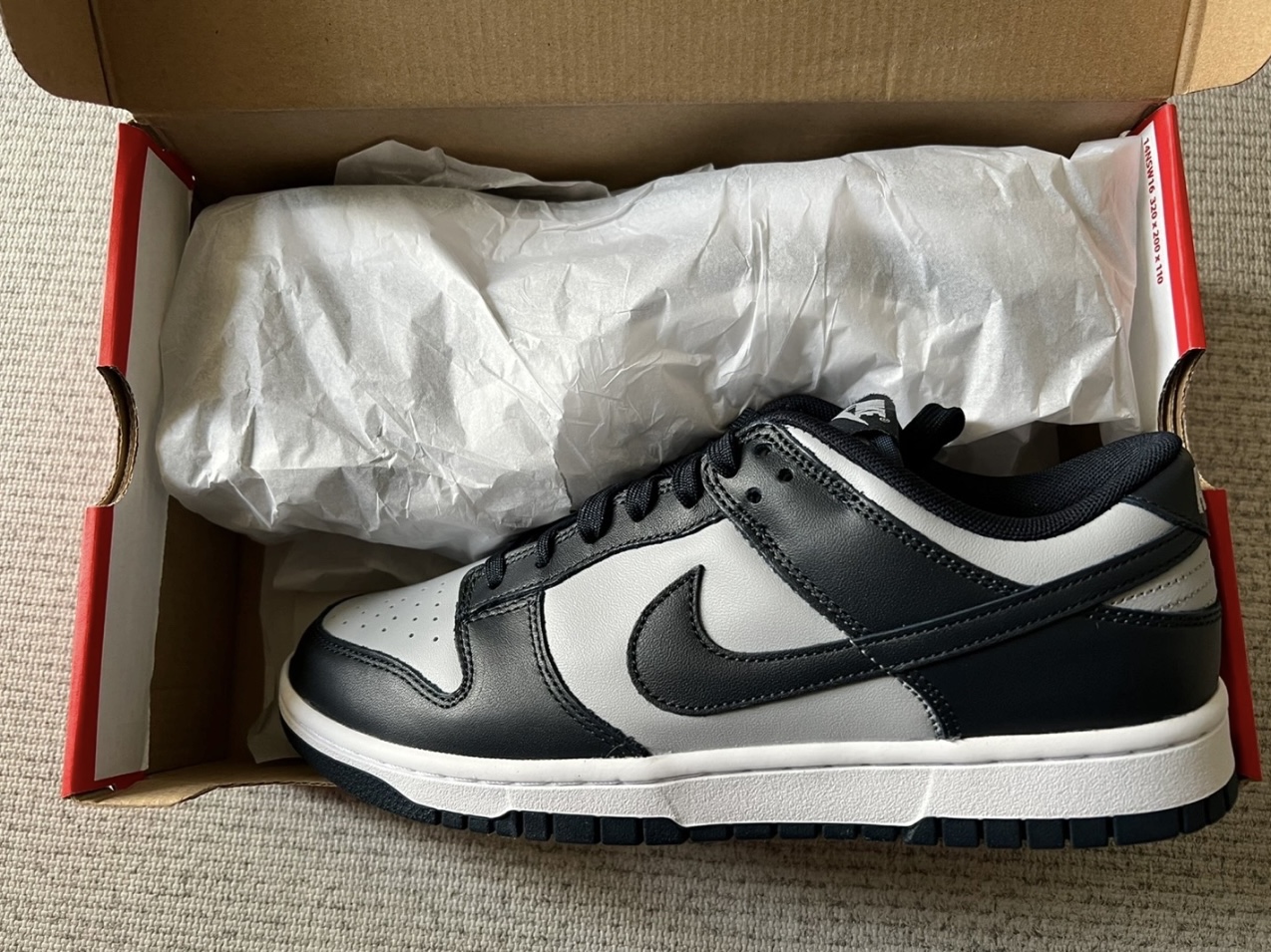 Nike Dunk Low Retro Championship Grey 착용 스타일