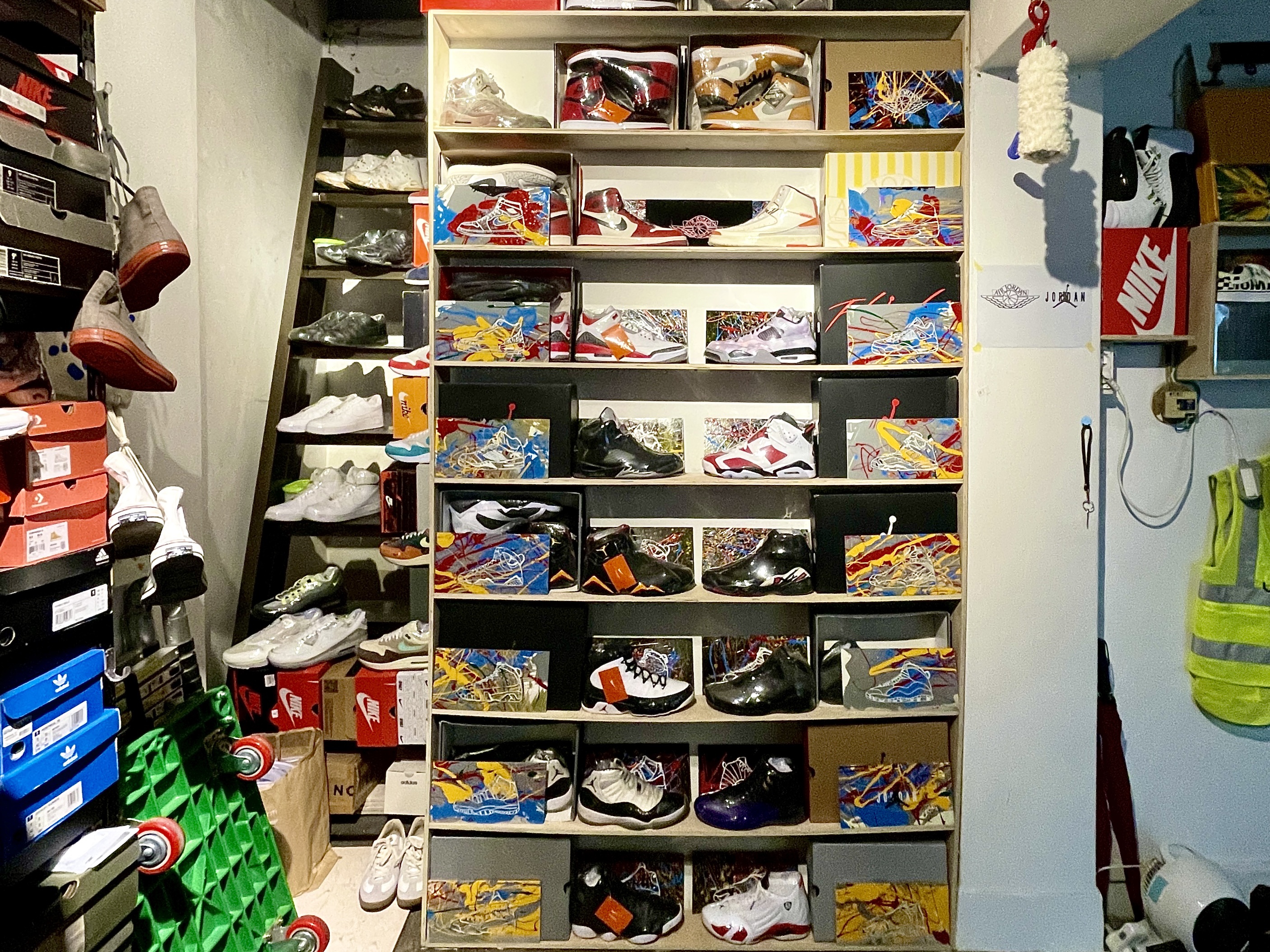 Jordan 1 Retro High OG White Cement 착용 스타일 - 2