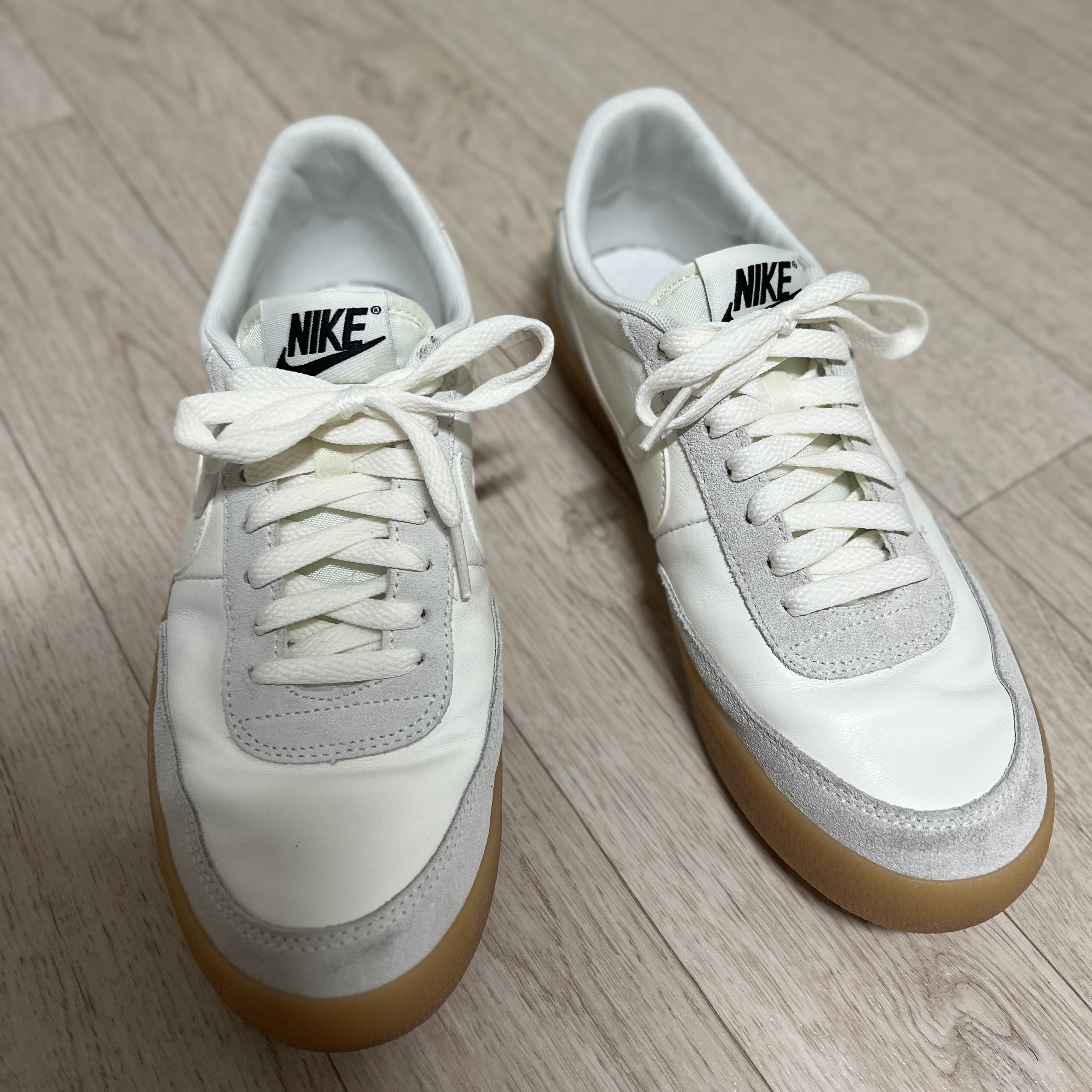 Nike Killshot 2 Leather Sail Gum 착용 스타일 - 1