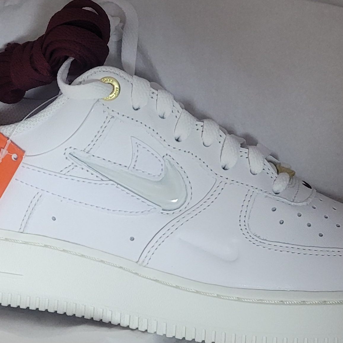 Nike Air Force 1 '07 PRM 40th Anniversary Join Forces White 착용 스타일
