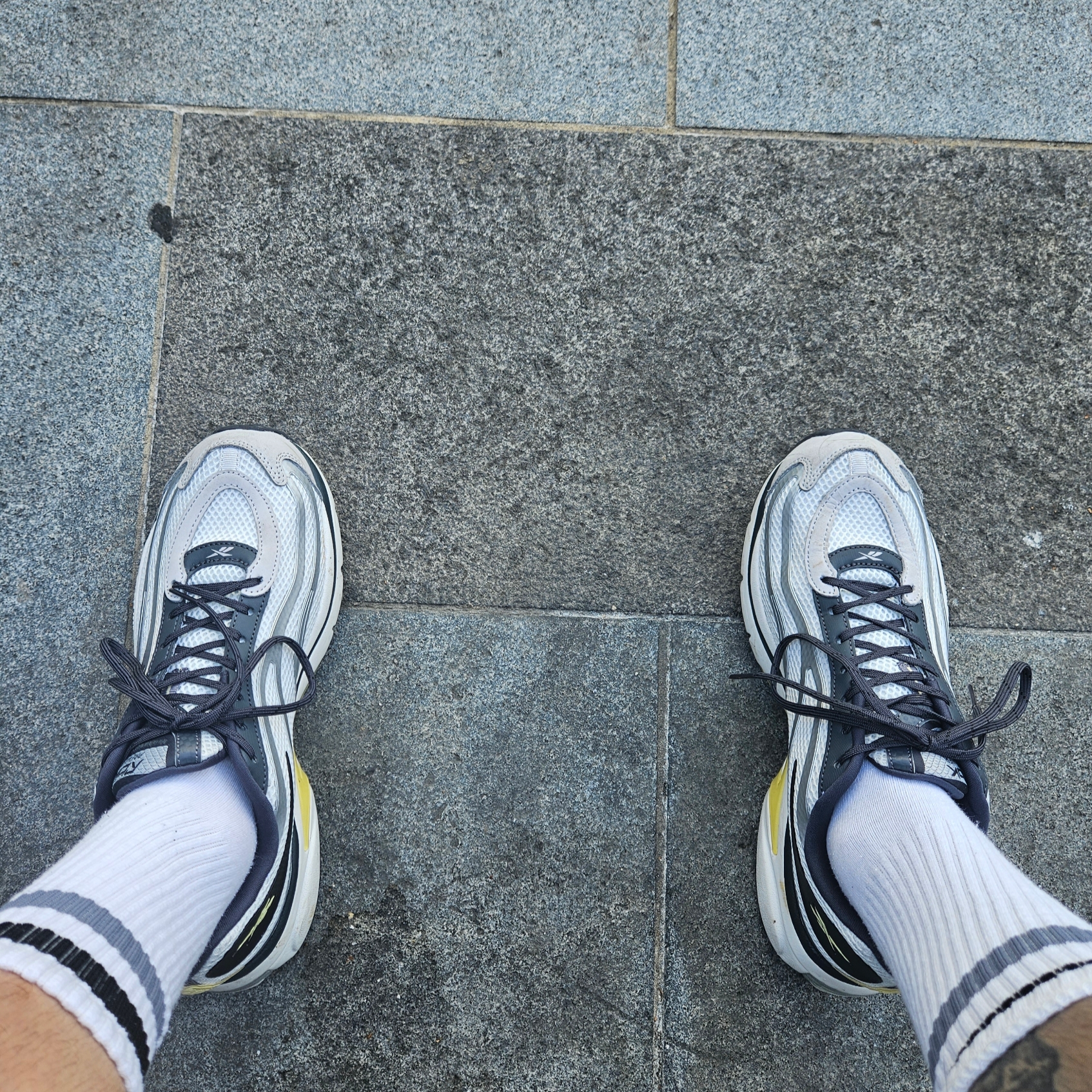 Reebok x Liful Premier Pump Paris Grey 착용 스타일