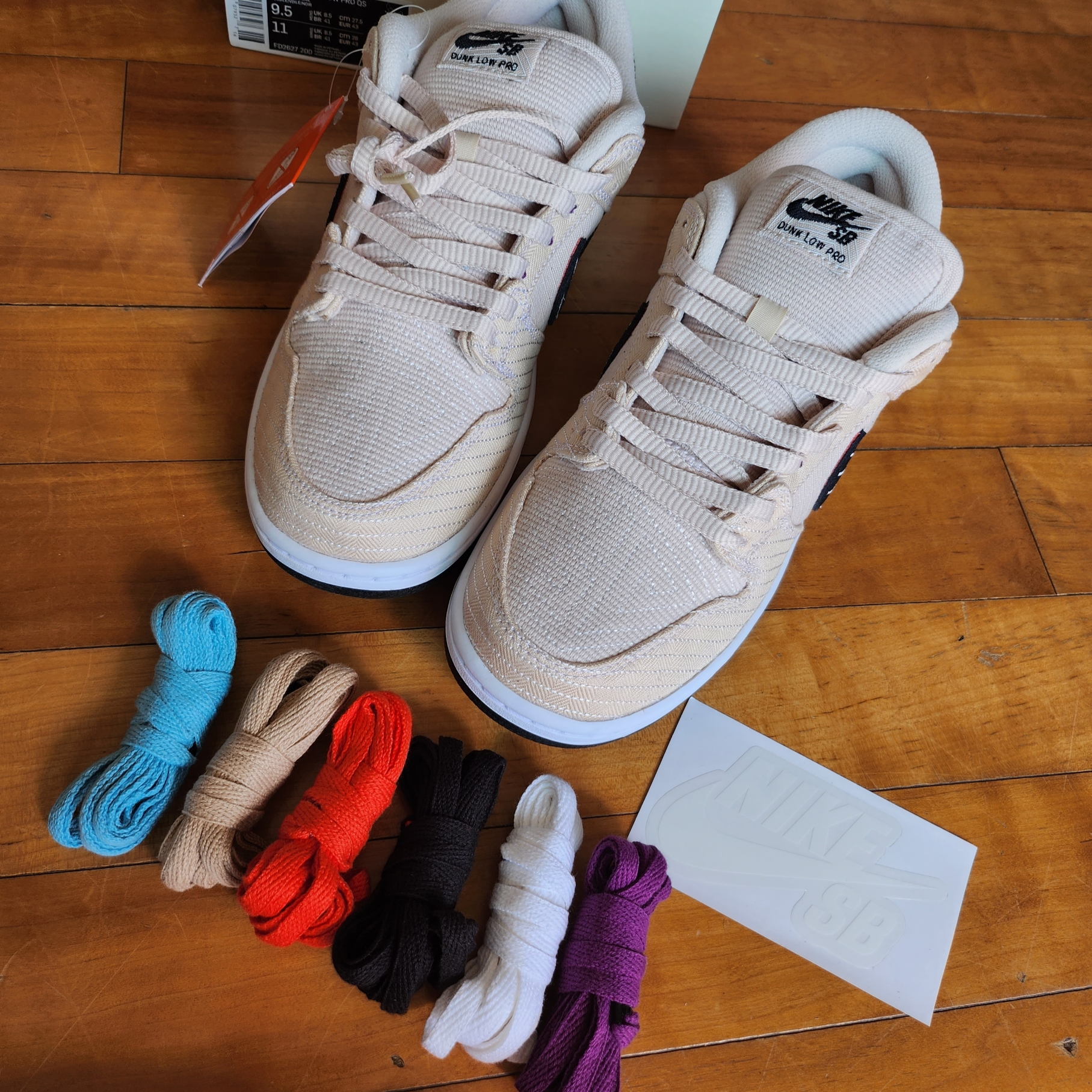 Nike x Albino & Preto SB Dunk Low Fossil Black 착용 스타일 - 3