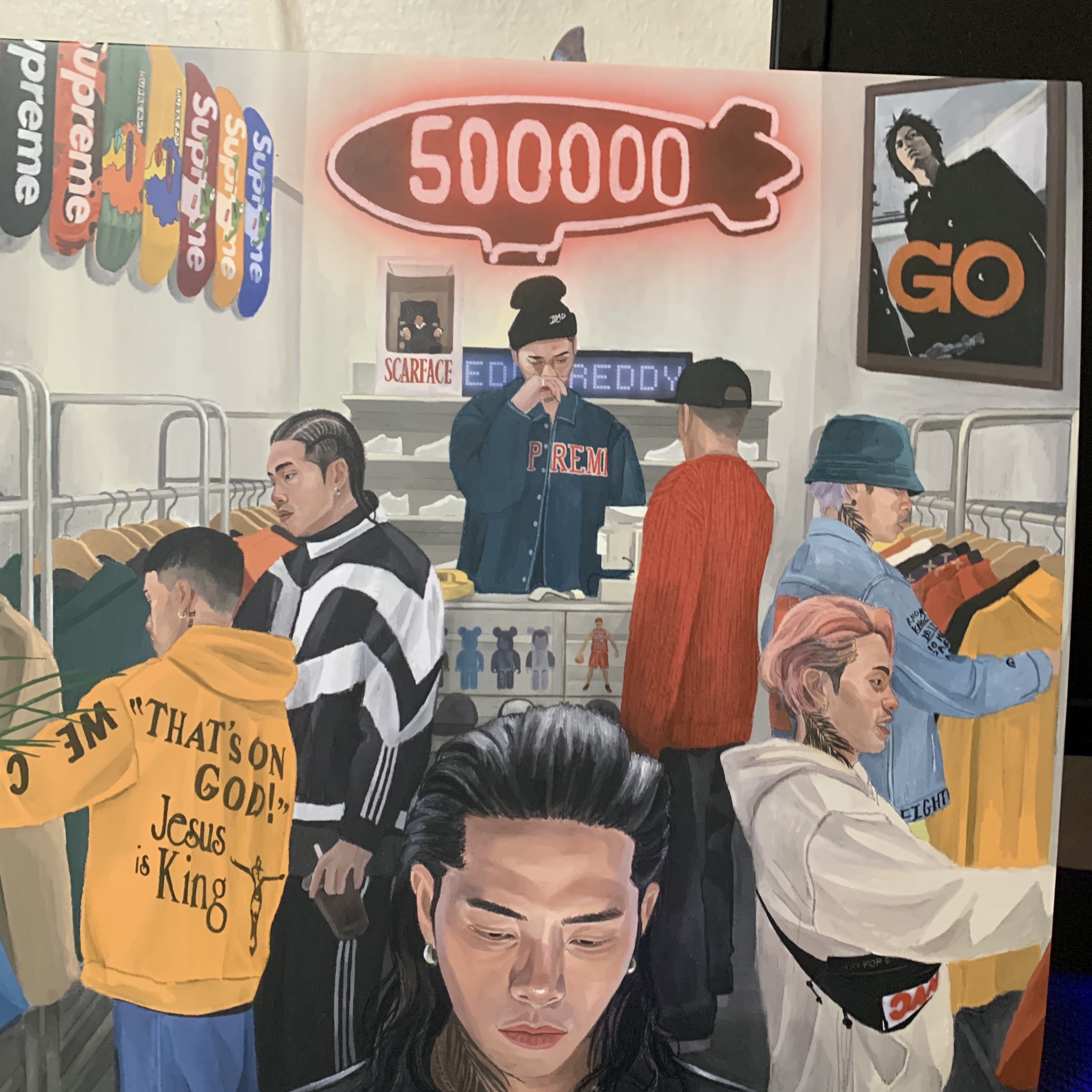 Reddy 500000 LP 착용 스타일