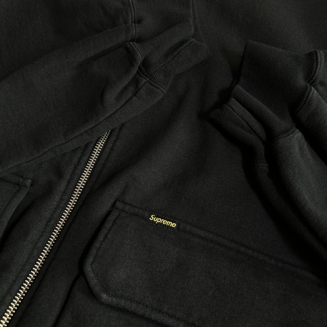 オンラインストア銀座 supreme Cargo Pocket Zip Up Sweatshirt